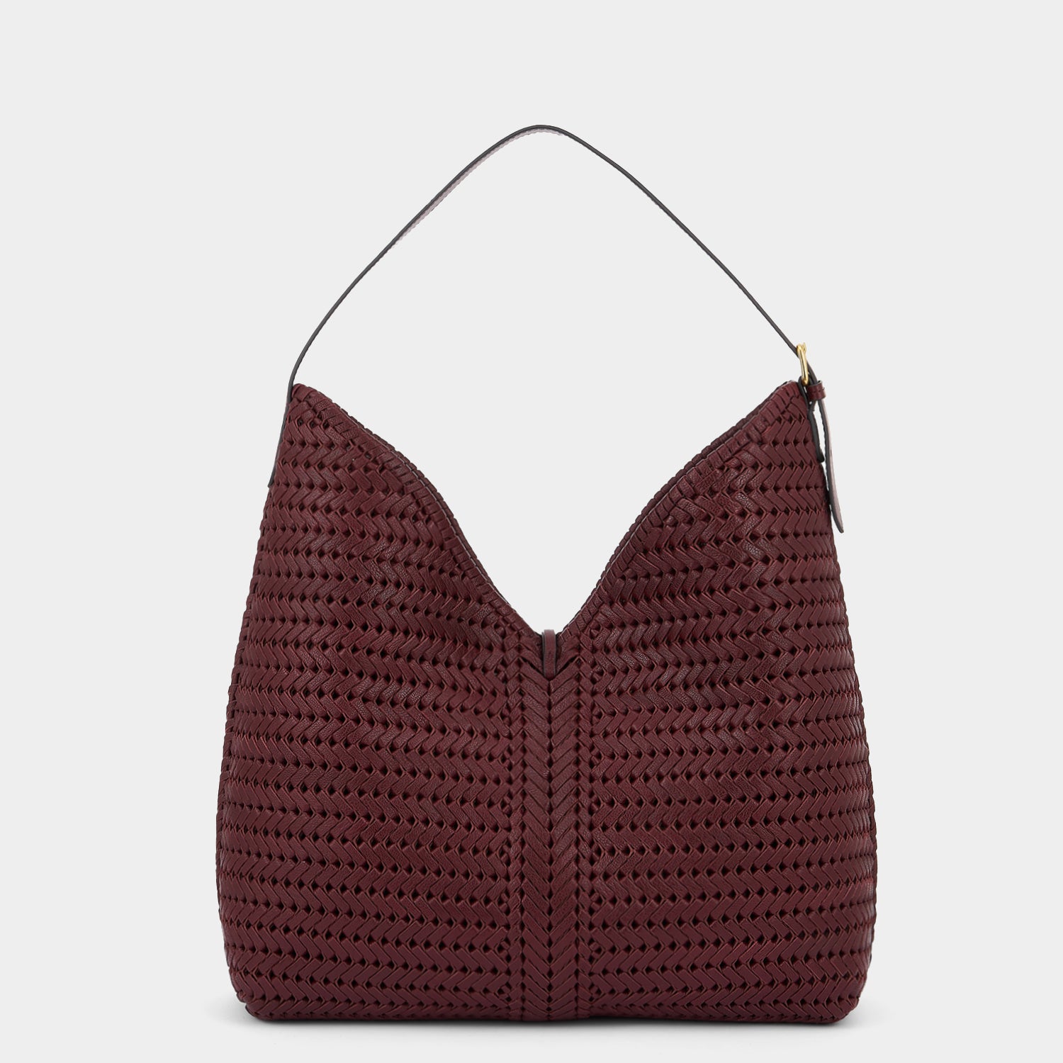 Neeson Tassel Hobo Bag -

                  
                    Capra Leather in Rosewood -
                  

                  Anya Hindmarch UK
