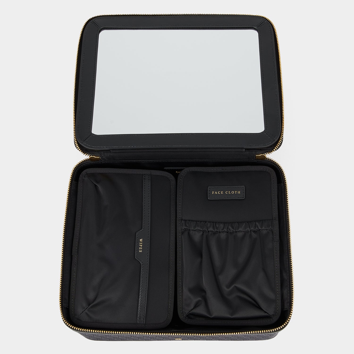 Logo Mirror Vanity Kit -

                  
                    Recycled Nylon in Black -
                  

                  Anya Hindmarch UK
