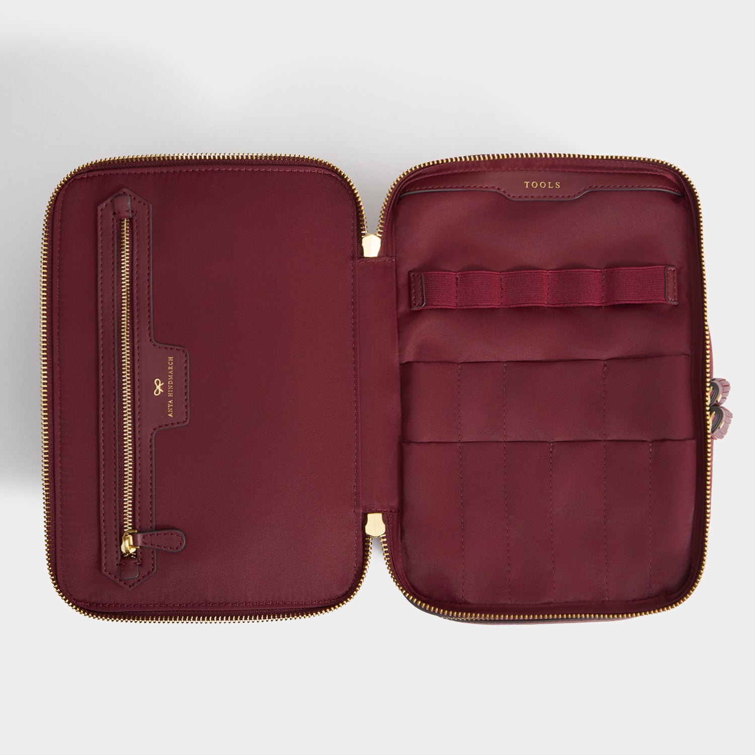 Logo Vanity Kit -

          
            Recycled Nylon in Medium Red -
          

          Anya Hindmarch UK
