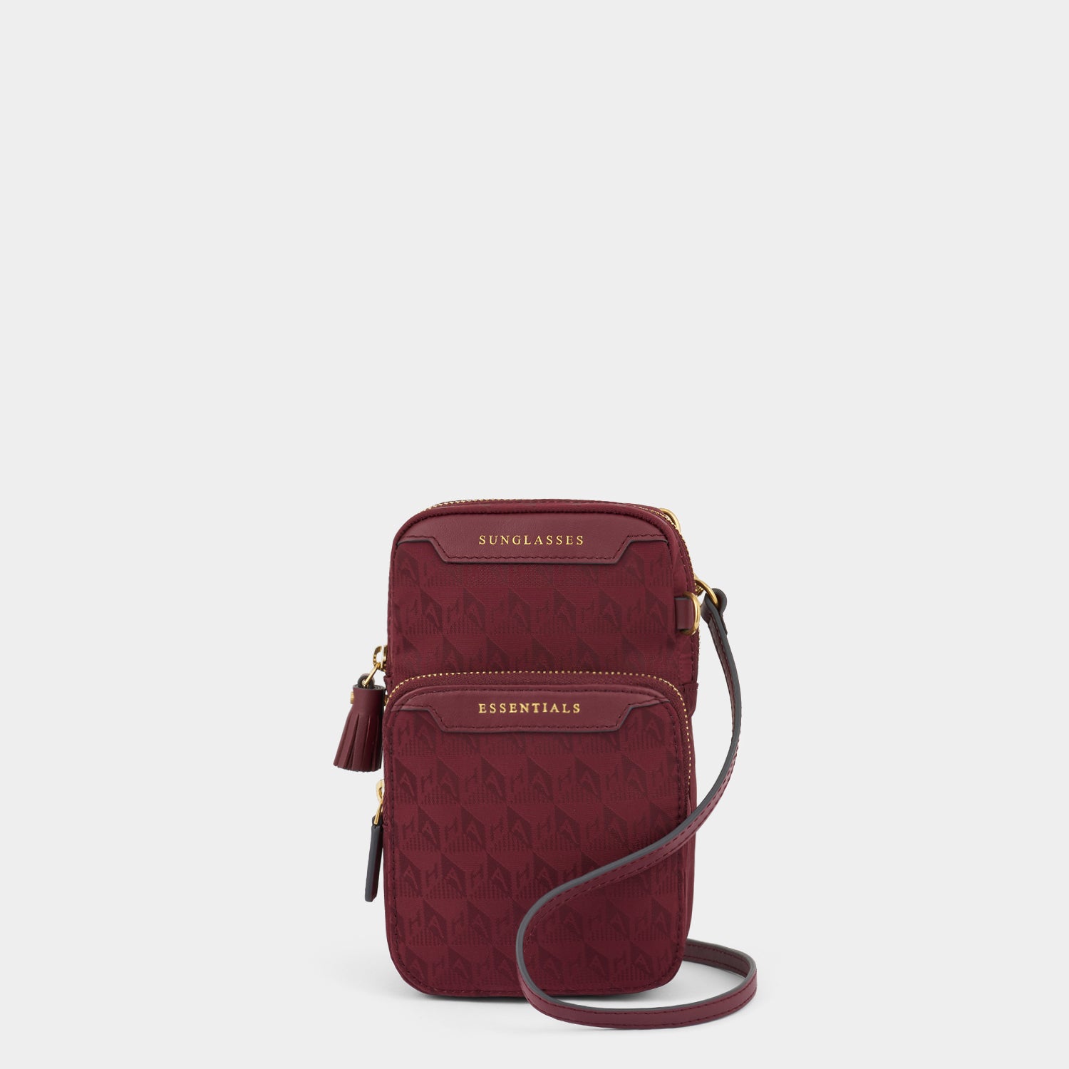 Logo Essentials Cross-body -

                  
                    Recycled Nylon in Medium Red -
                  

                  Anya Hindmarch UK
