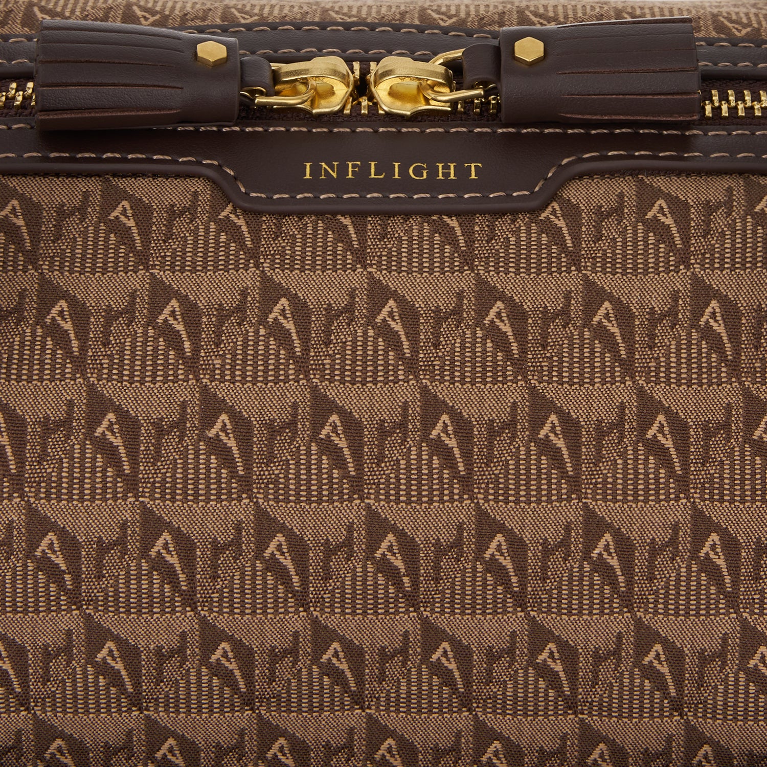 Jacquard In-Flight Barrel Travel Bag -

                  
                    Jacquard in Dark Earth -
                  

                  Anya Hindmarch UK
