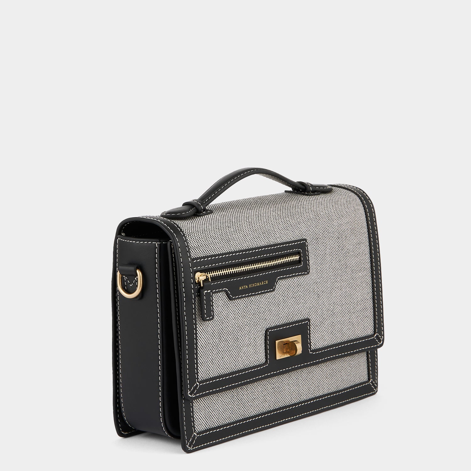 Pocket Cross-body -

                  
                    Mixed Canvas in Salt And Pepper -
                  

                  Anya Hindmarch UK
