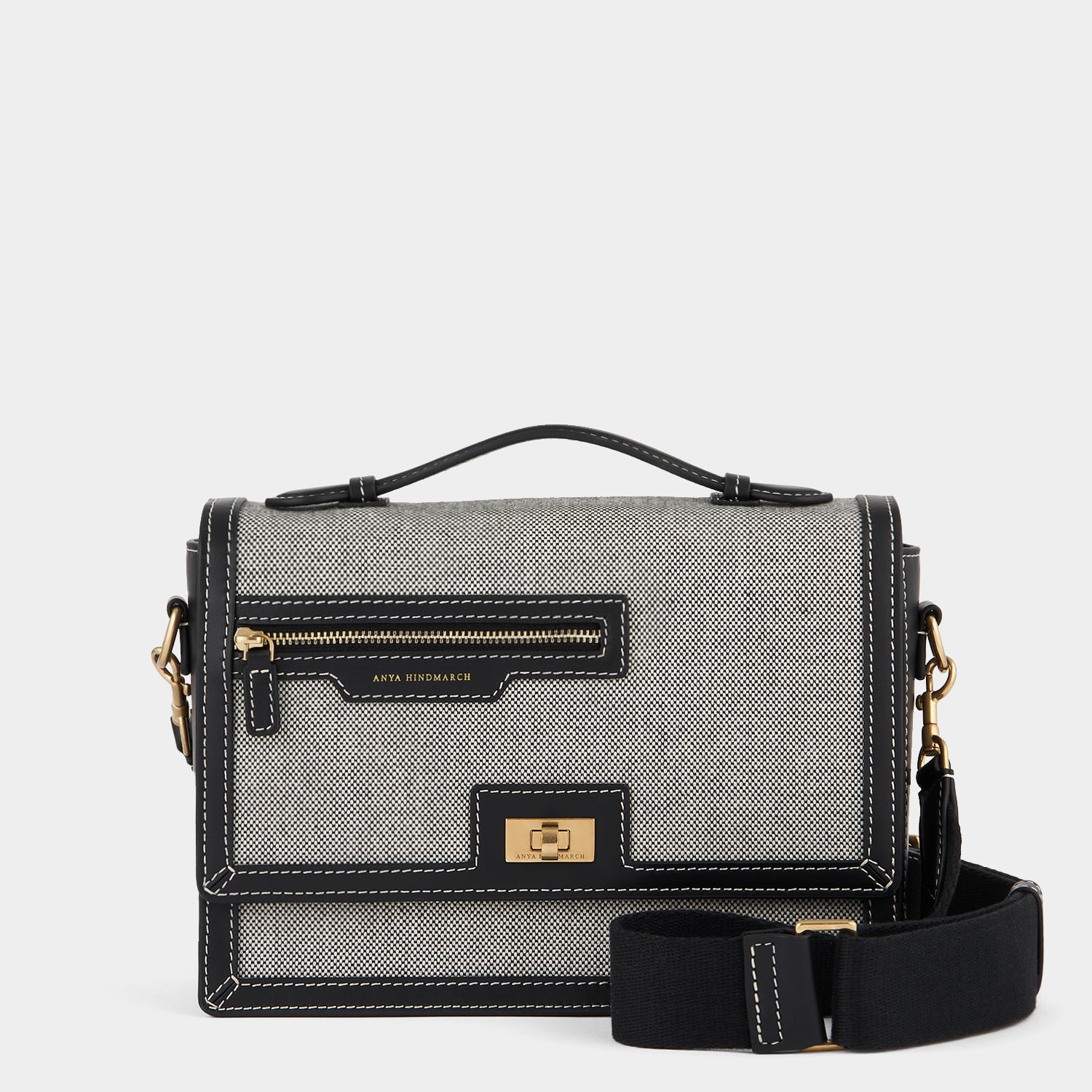 Pocket Cross-body -

                  
                    Mixed Canvas in Salt and Pepper -
                  

                  Anya Hindmarch UK
