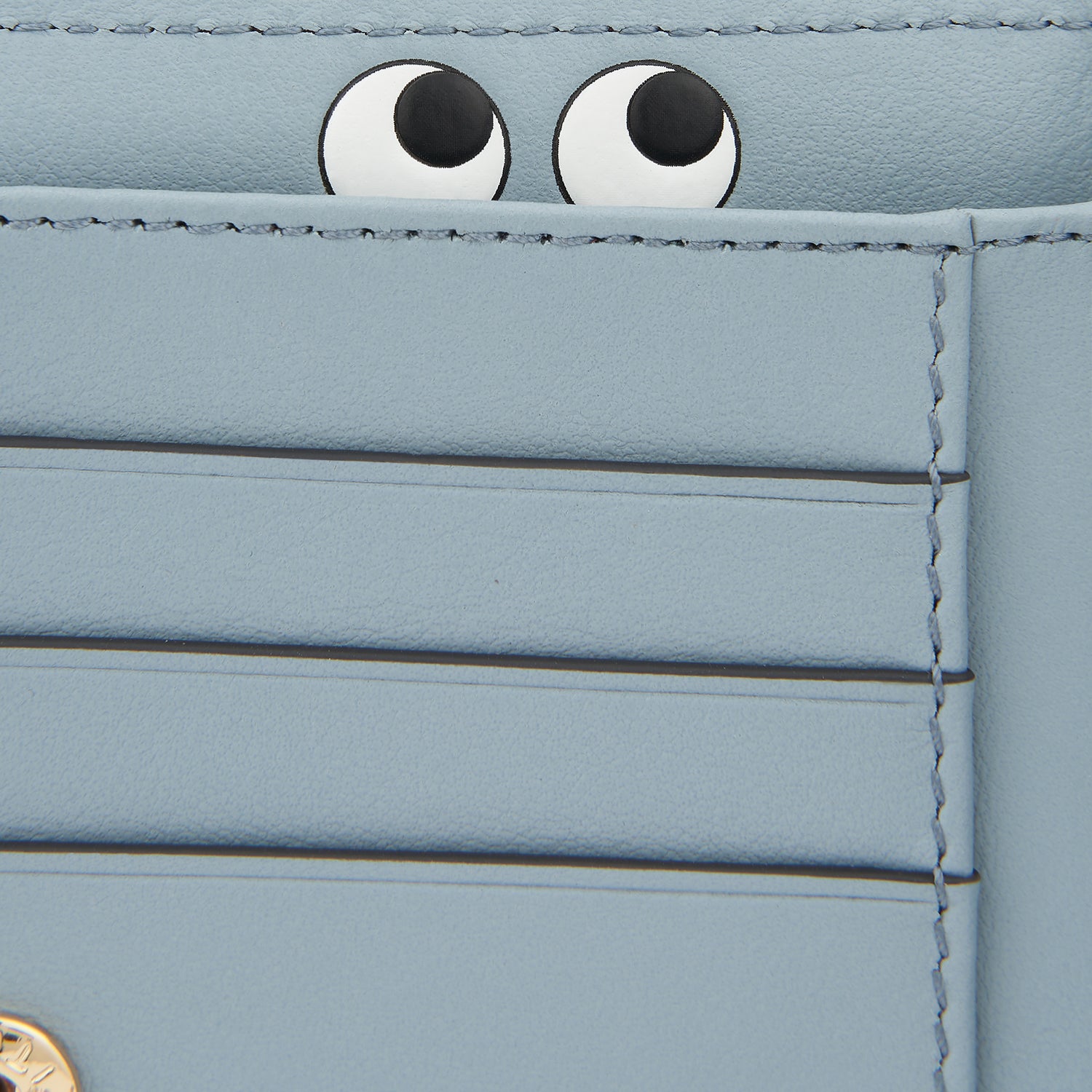 Peeping Eyes Small Double Zip Wallet -

                  
                    Capra Leather in Rosewood -
                  

                  Anya Hindmarch UK
