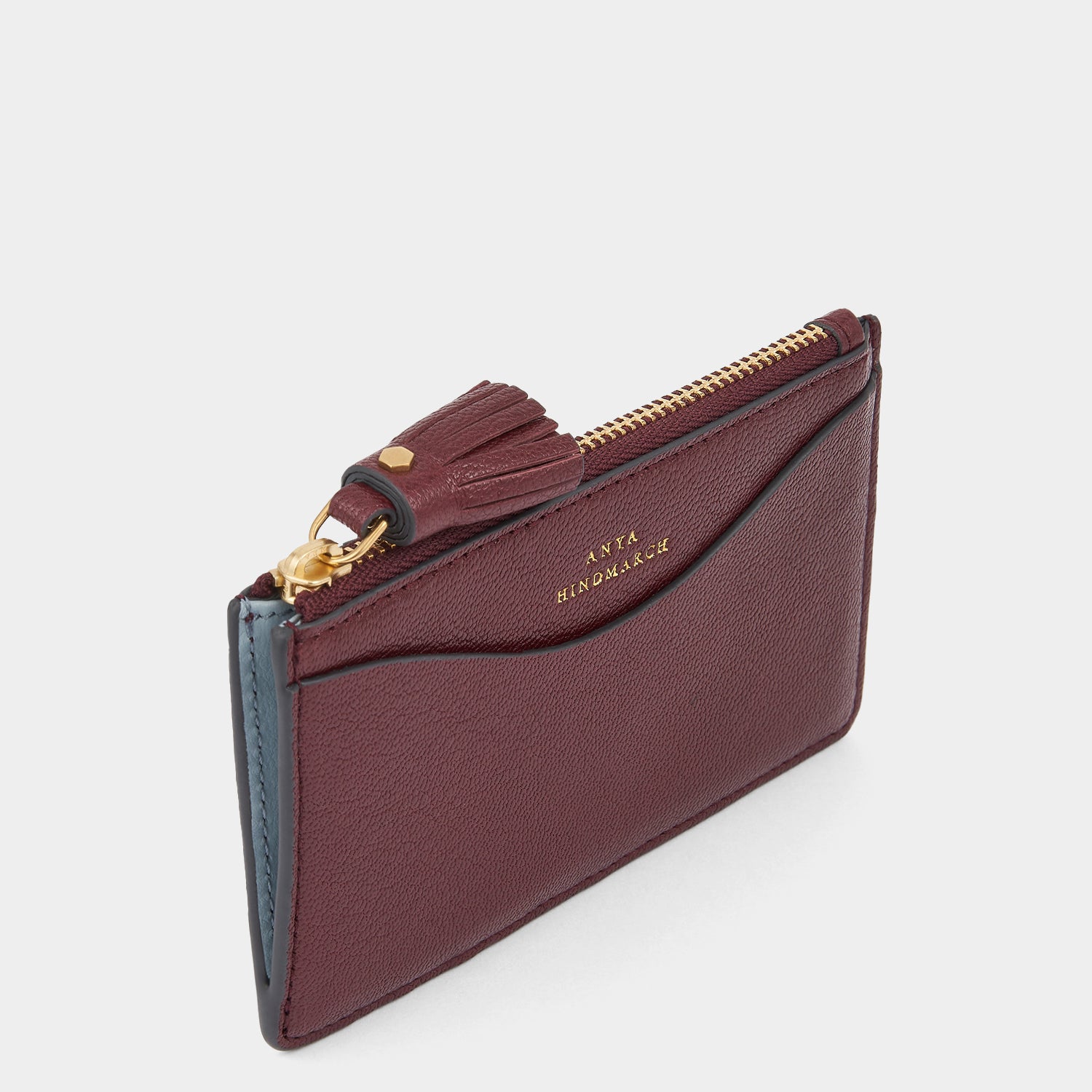 Peeping Eyes Zip Card Case -

                  
                    Capra Leather in Rosewood -
                  

                  Anya Hindmarch UK
