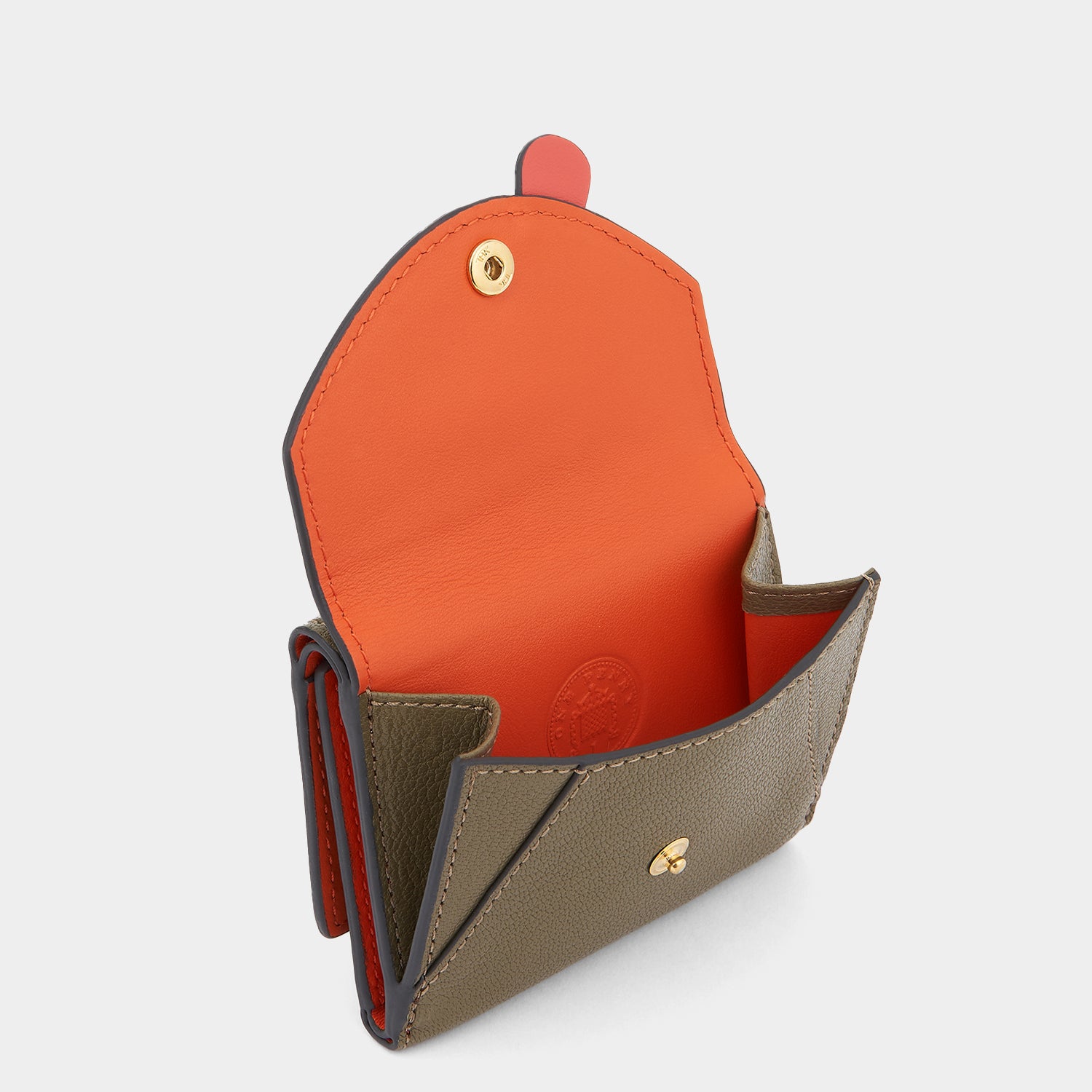 Zany Mini Trifold -

                  
                    Capra Leather in Fern -
                  

                  Anya Hindmarch UK
