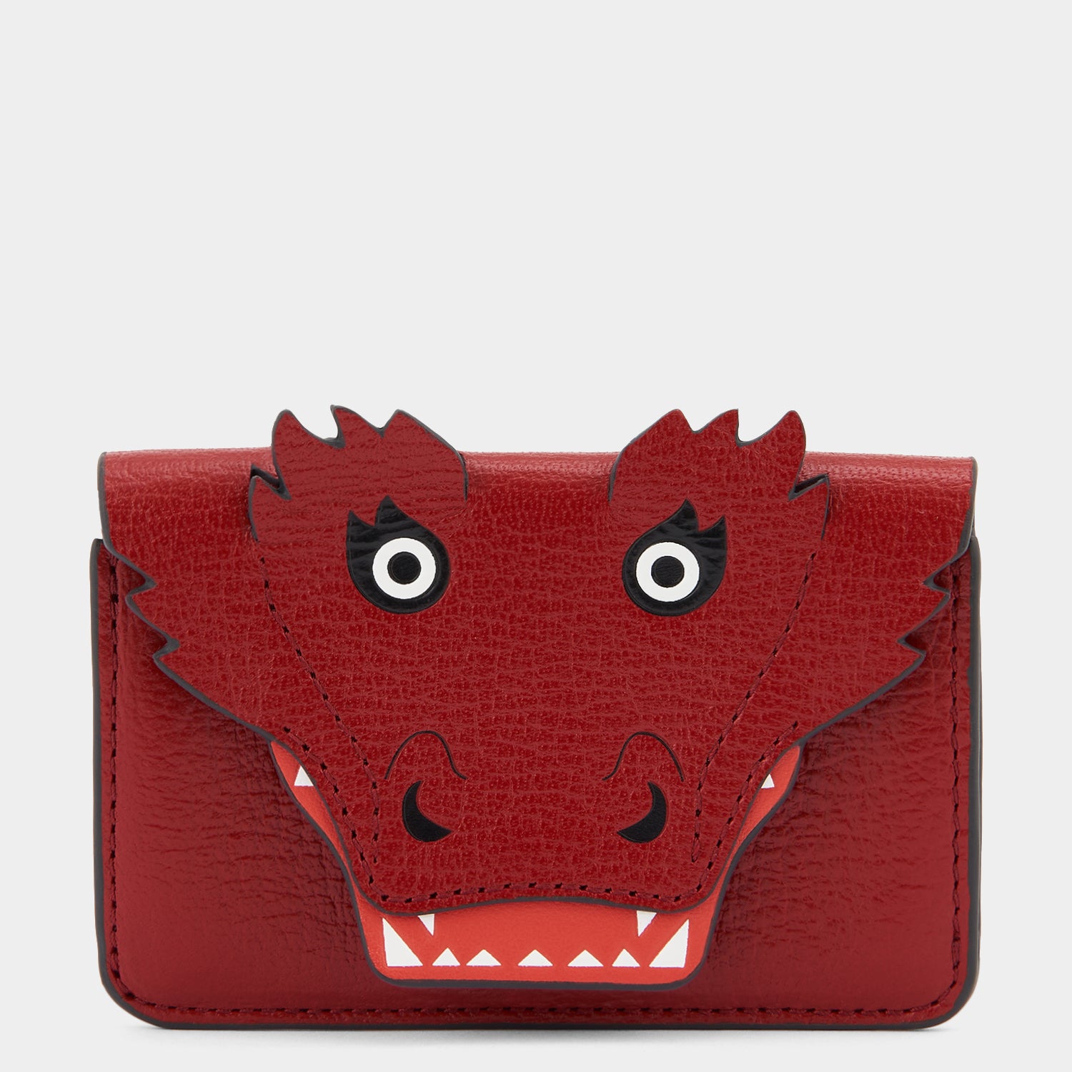 Dragon Card Case -

                  
                    Capra Leather in Russet -
                  

                  Anya Hindmarch UK
