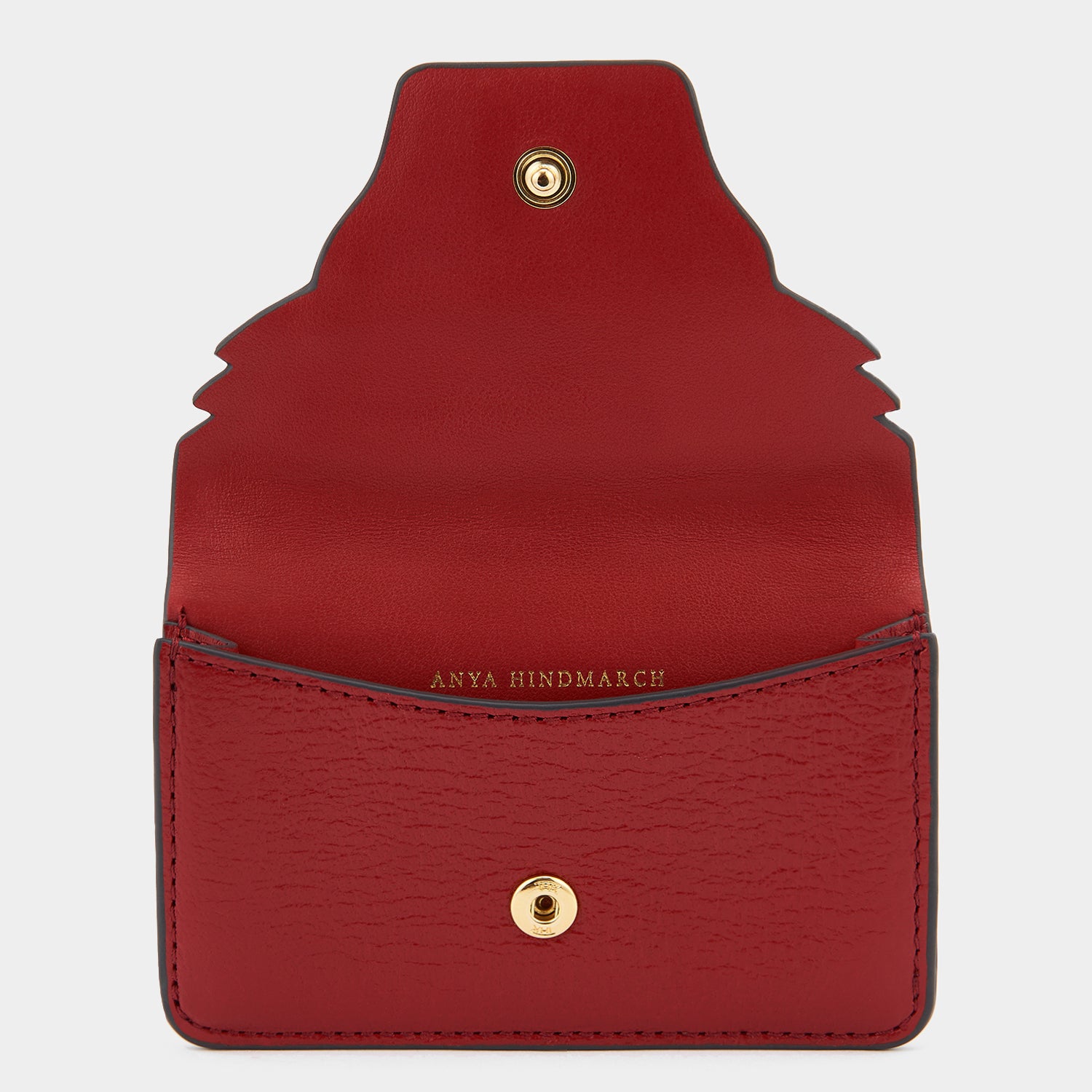 Dragon Card Case -

                  
                    Capra Leather in Russet -
                  

                  Anya Hindmarch UK
