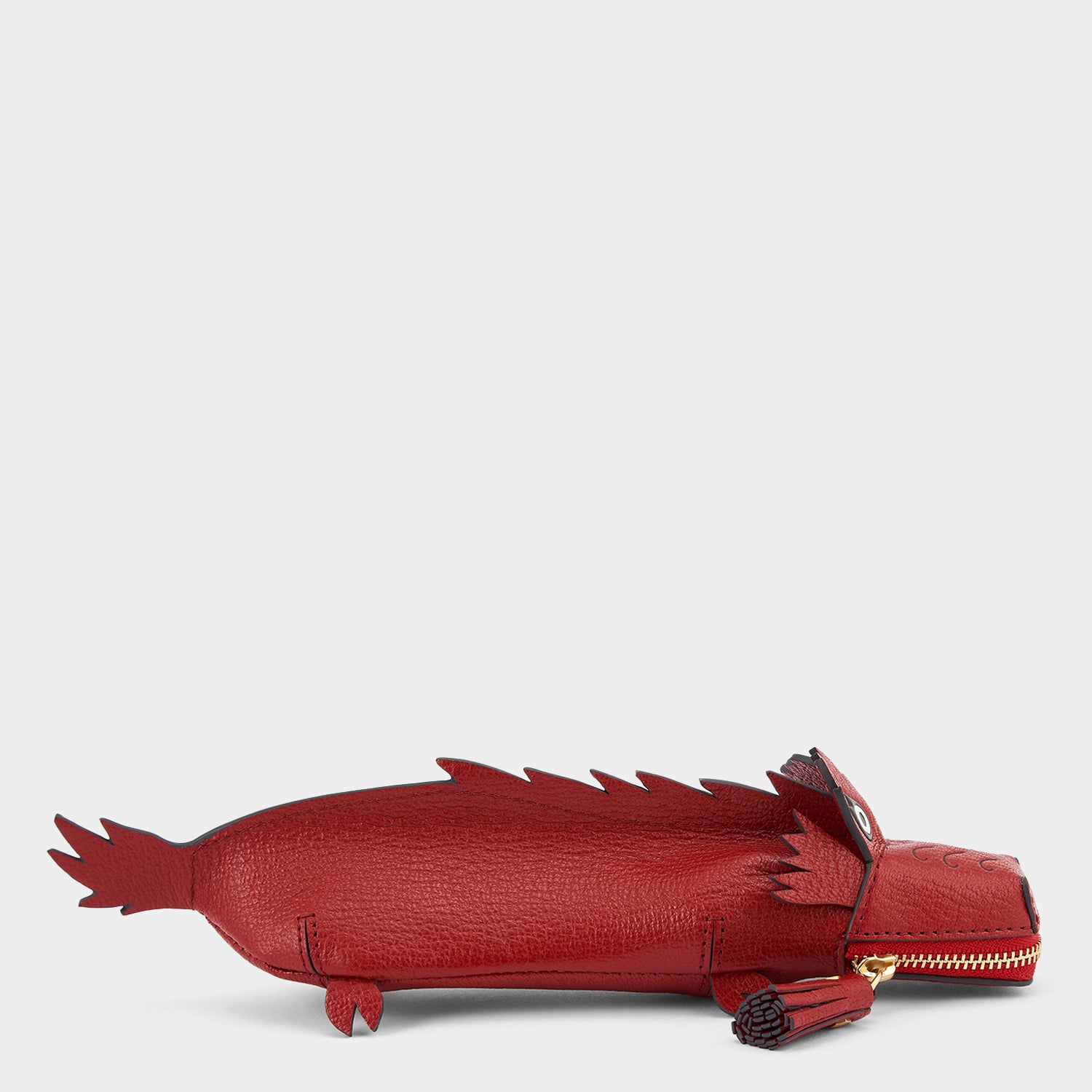 Dragon Zip Pouch -

                  
                    Capra Leather in Russet -
                  

                  Anya Hindmarch UK
