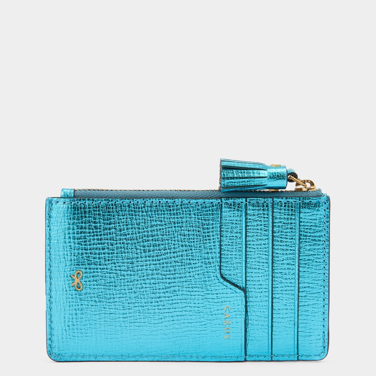 Anya Brands Smint Zip Card Case -

                  
                    Capra Leather in Bright Petrol -
                  

                  Anya Hindmarch UK
