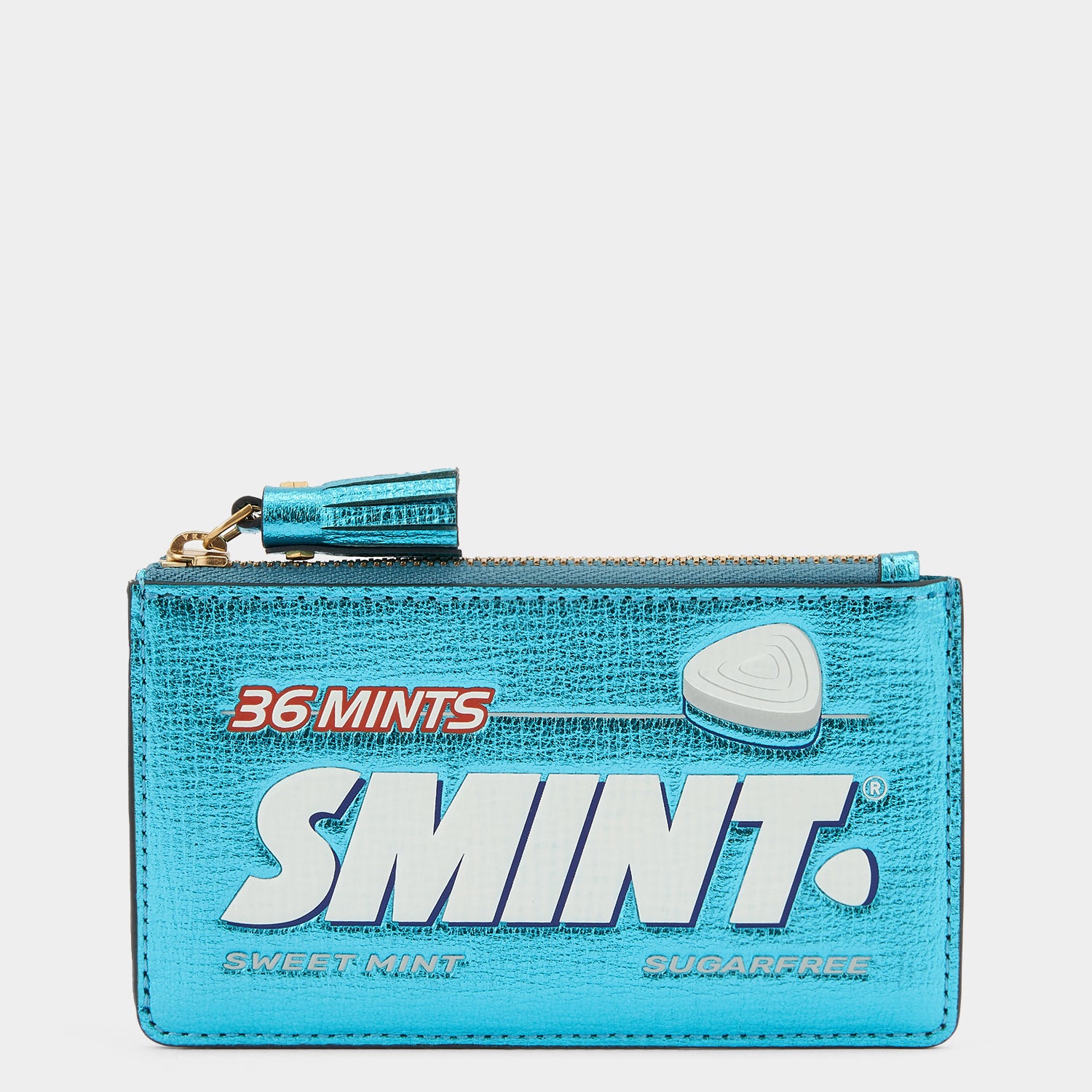 Anya Brands Smint Zip Card Case -

                  
                    Capra Leather in Bright Petrol -
                  

                  Anya Hindmarch UK
