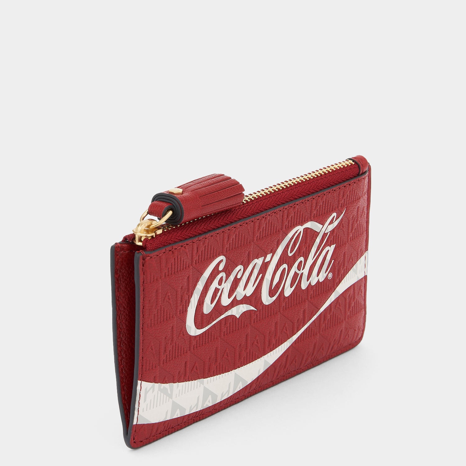 Anya Brands Coca Cola Zip Card -

                  
                    Capra Leather in Red -
                  

                  Anya Hindmarch UK
