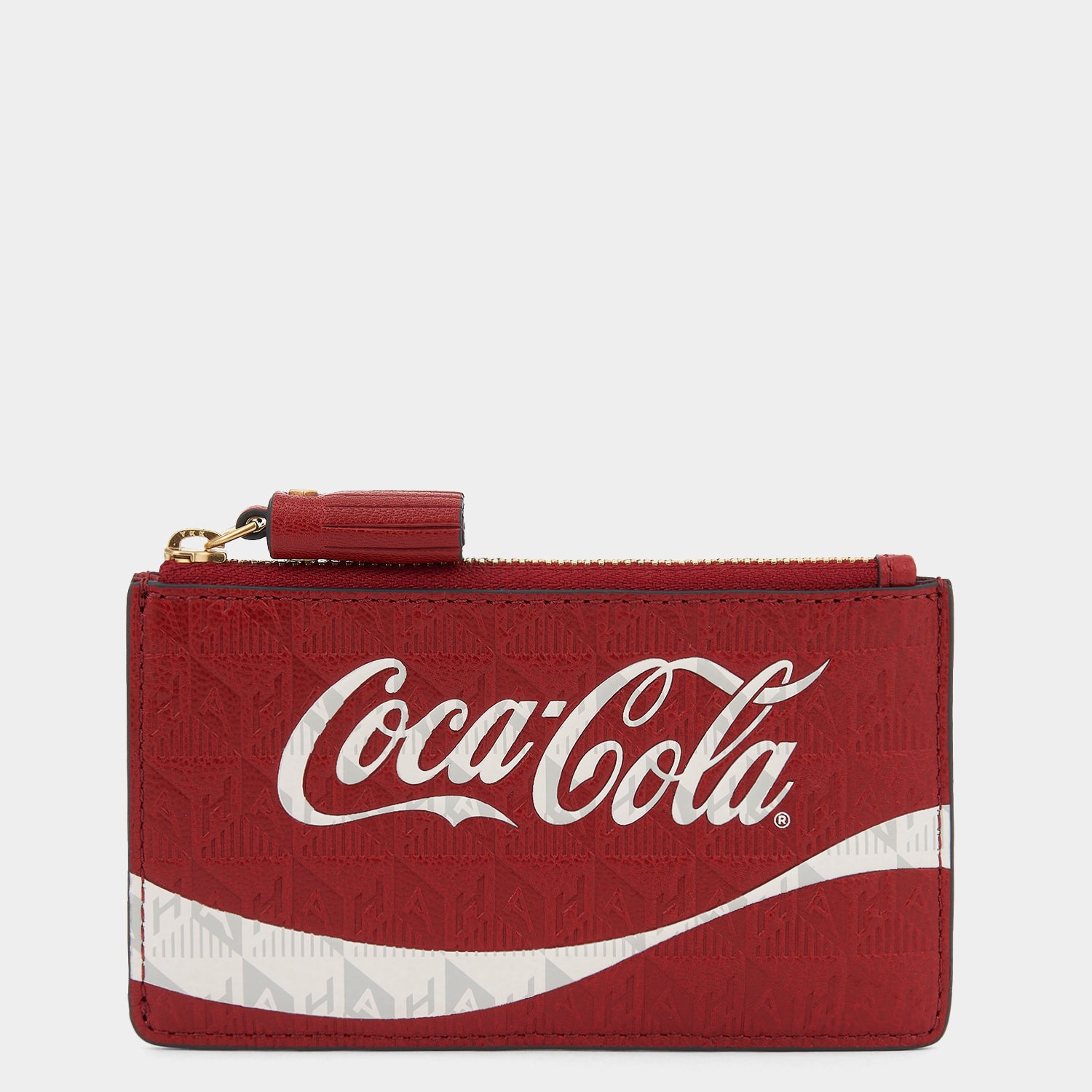Anya Brands Coca Cola Zip Card -

                  
                    Capra Leather in Red -
                  

                  Anya Hindmarch UK
