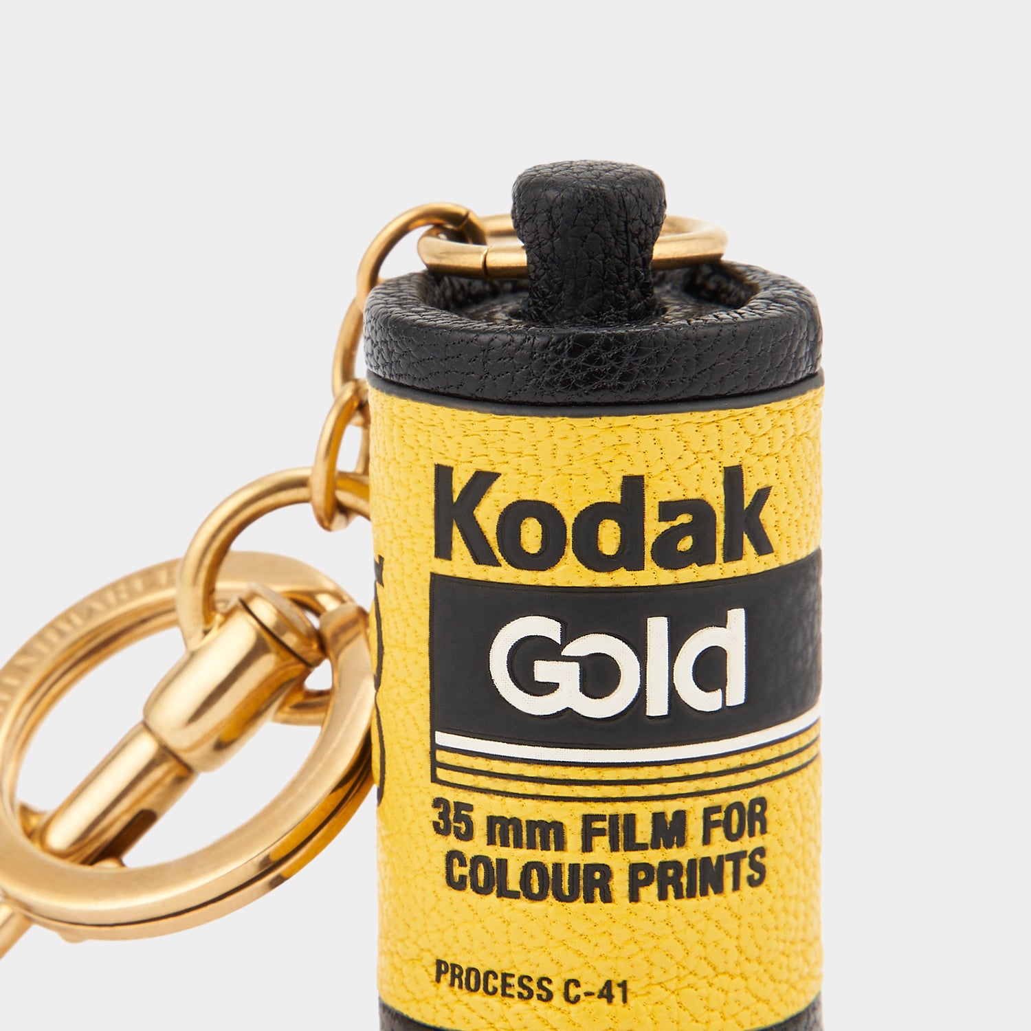 Anya Brands Kodak Charm -

                  
                    Capra Leather in Yellow -
                  

                  Anya Hindmarch UK
