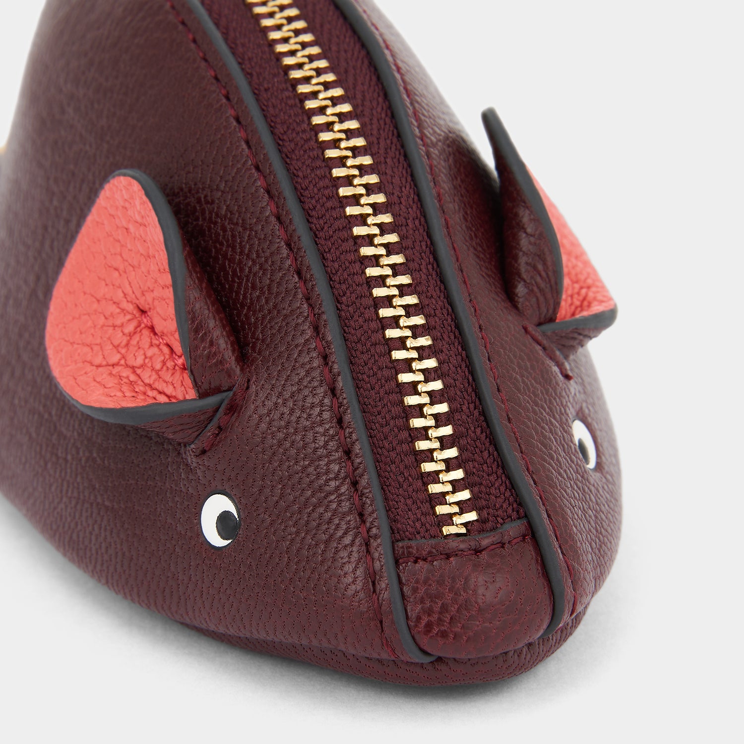 Mouse Coin Purse -

                  
                    Capra Leather in Rosewood -
                  

                  Anya Hindmarch UK
