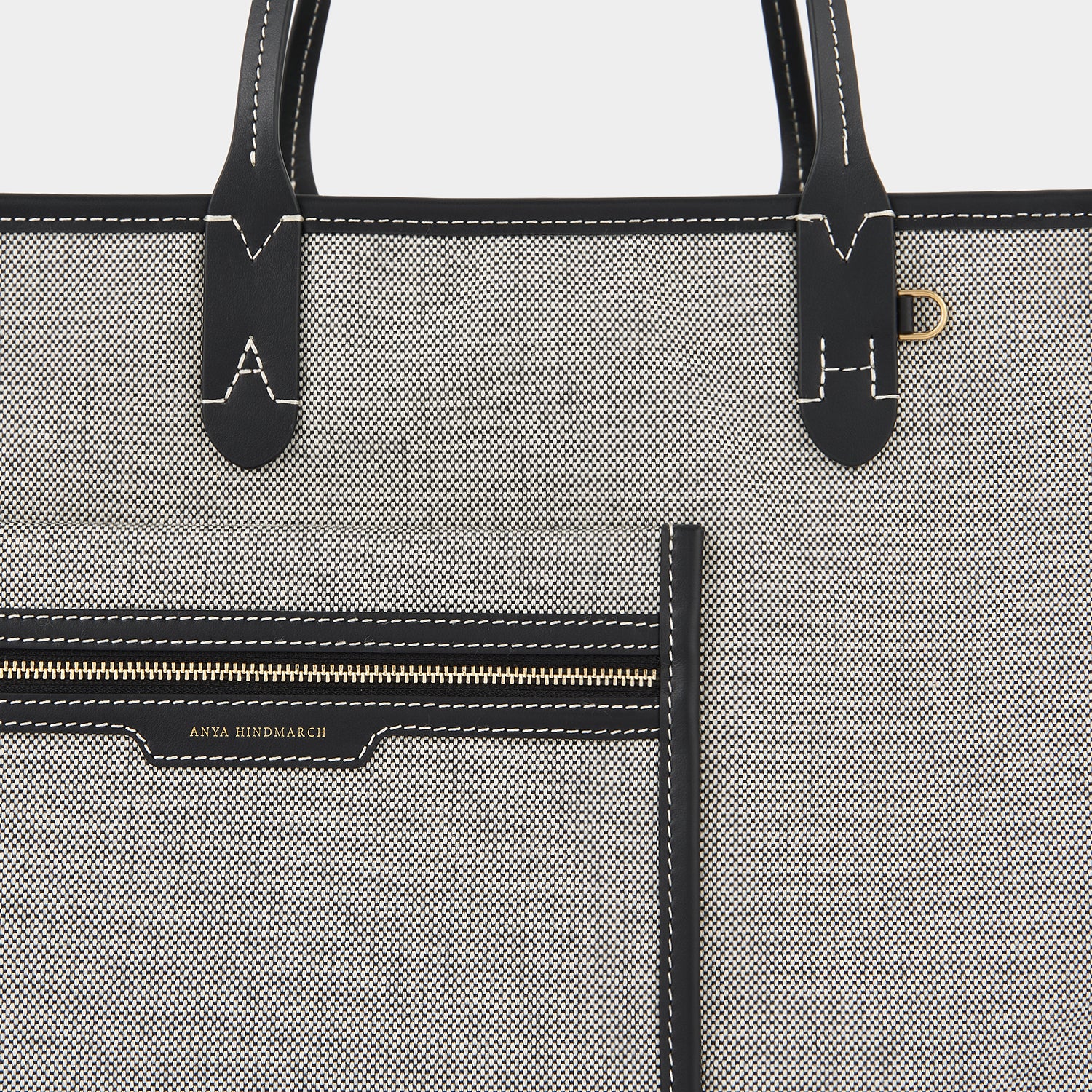 Pocket Tote -

                  
                    Mixed Canvas in Salt And Pepper -
                  

                  Anya Hindmarch UK
