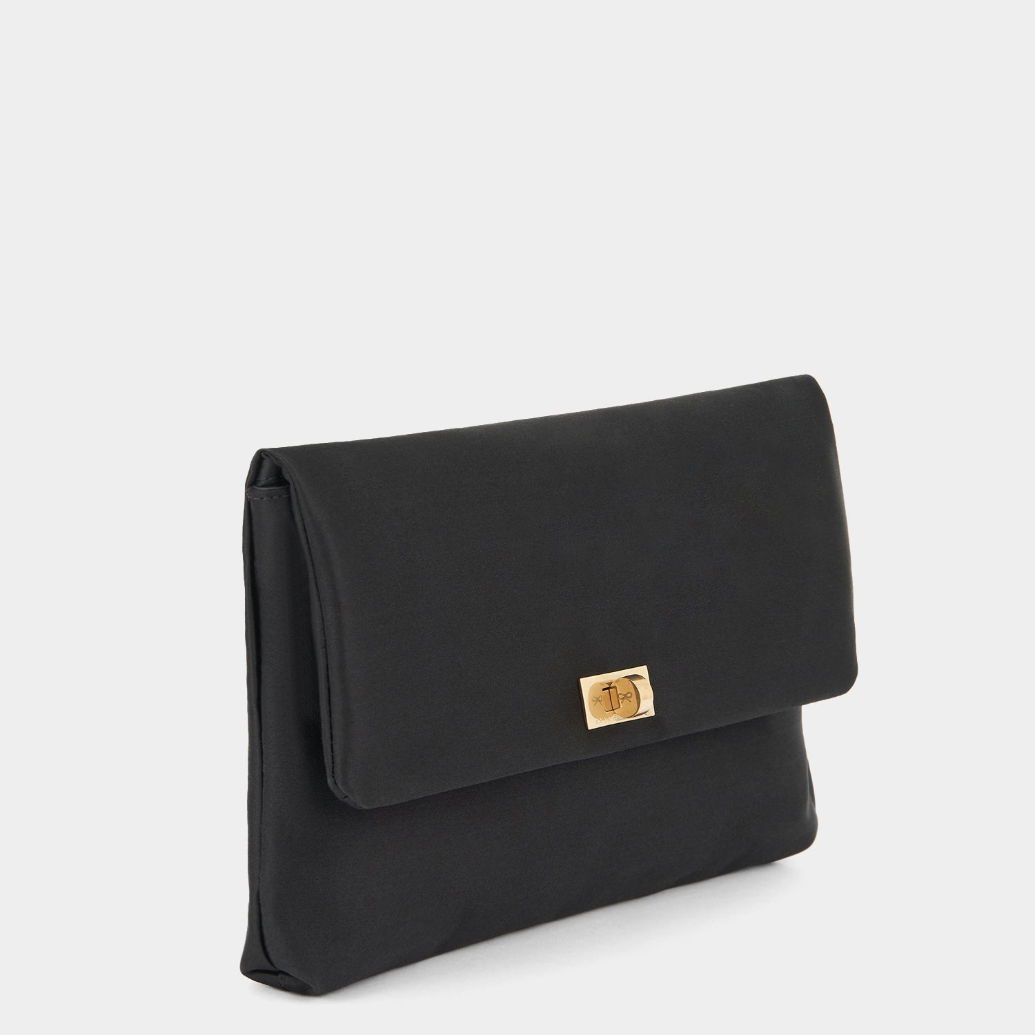 Valorie Clutch -

                  
                    Recycled Satin in Black -
                  

                  Anya Hindmarch UK
