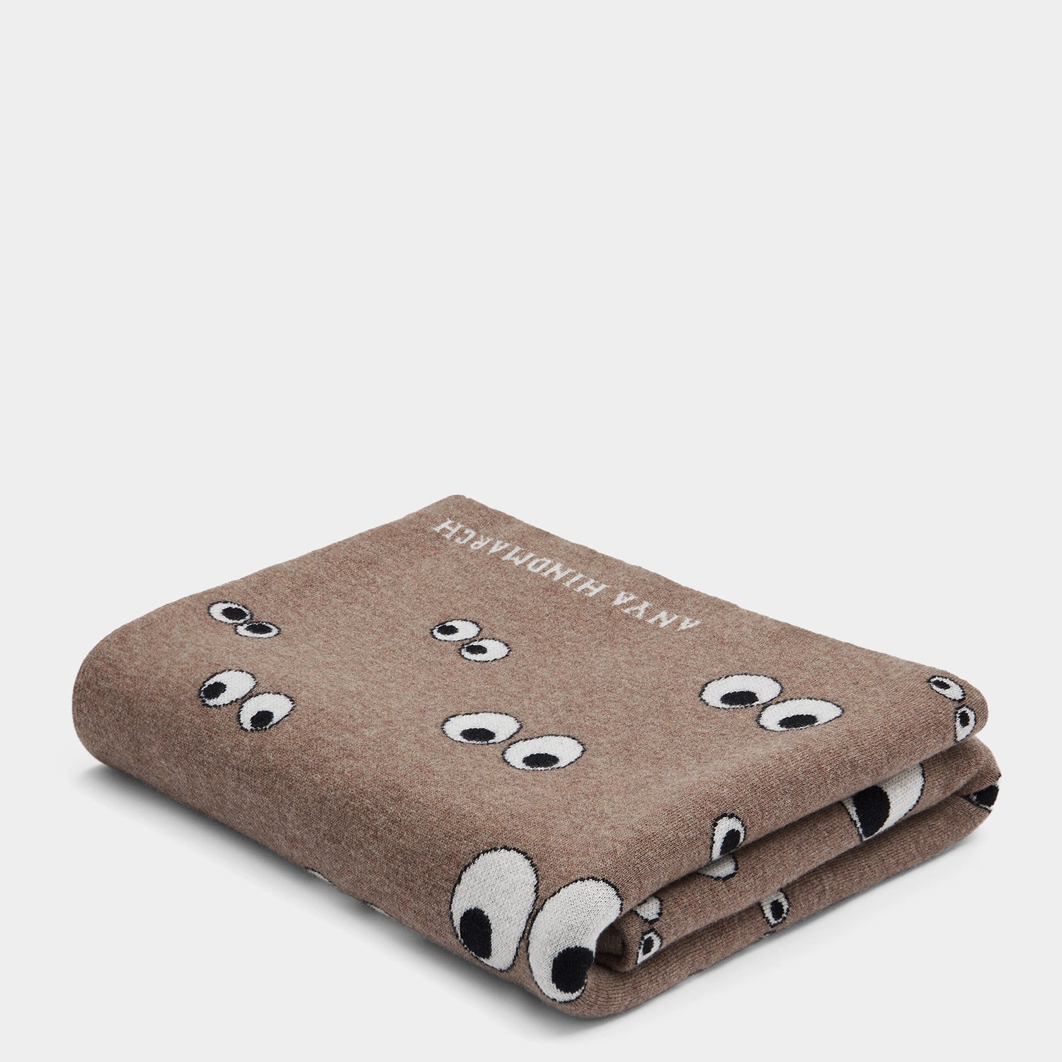 All Over Eyes Blanket -

                  
                    Lambswool in Vole -
                  

                  Anya Hindmarch UK
