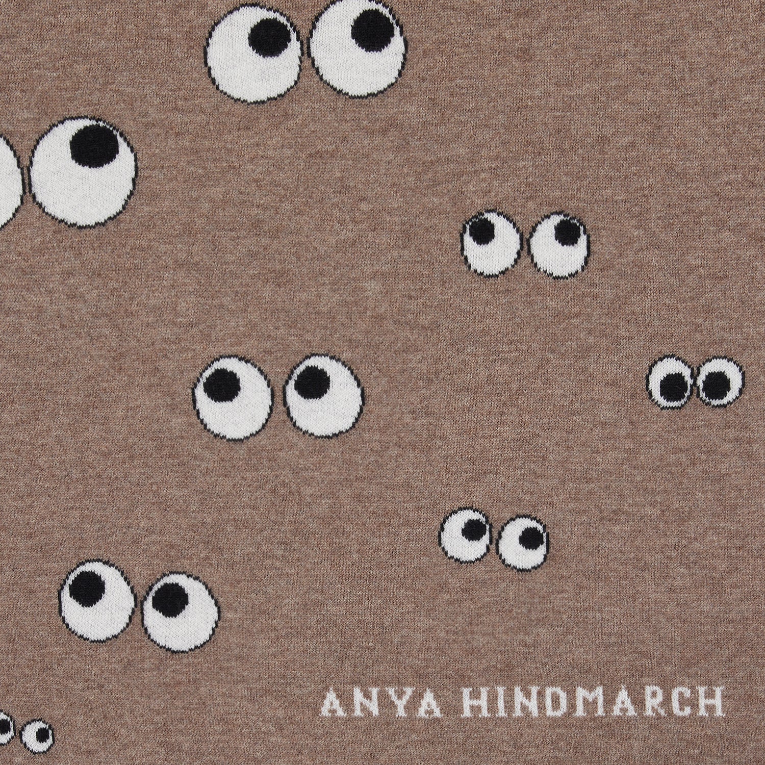 All Over Eyes Blanket -

                  
                    Lambswool in Vole -
                  

                  Anya Hindmarch UK
