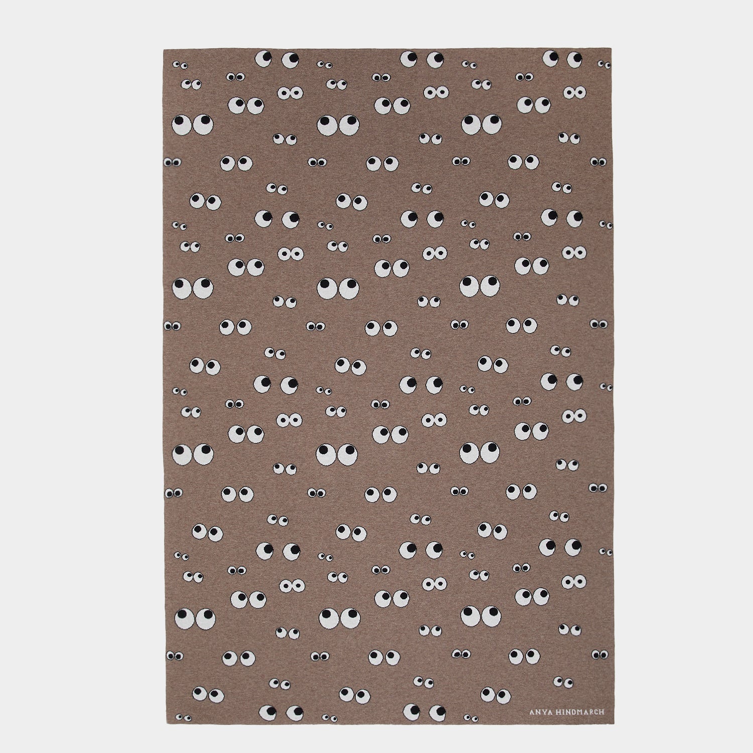 All Over Eyes Blanket -

                  
                    Lambswool in Vole -
                  

                  Anya Hindmarch UK
