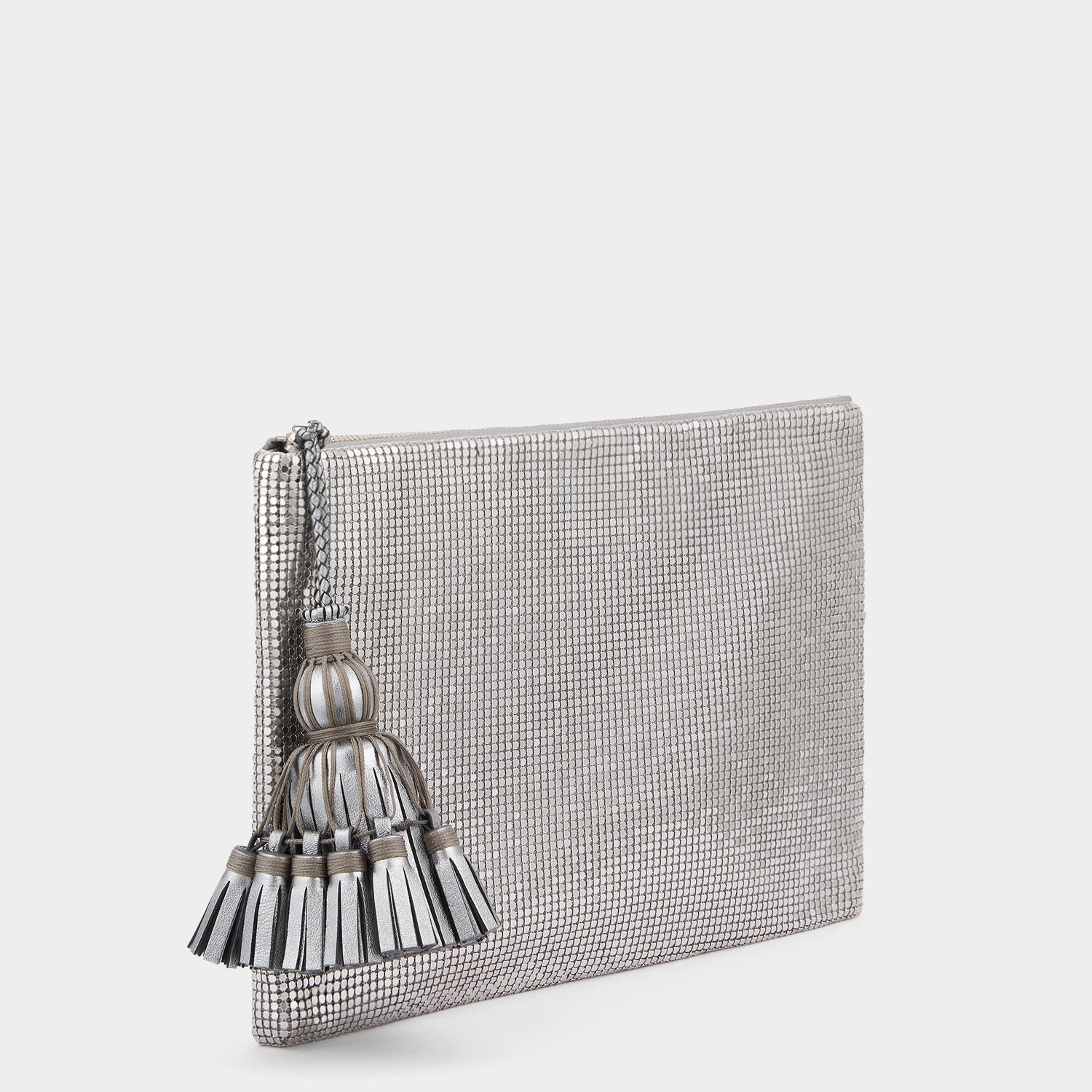Georgiana Clutch -

                  
                    Metal Mesh in Silver -
                  

                  Anya Hindmarch UK
