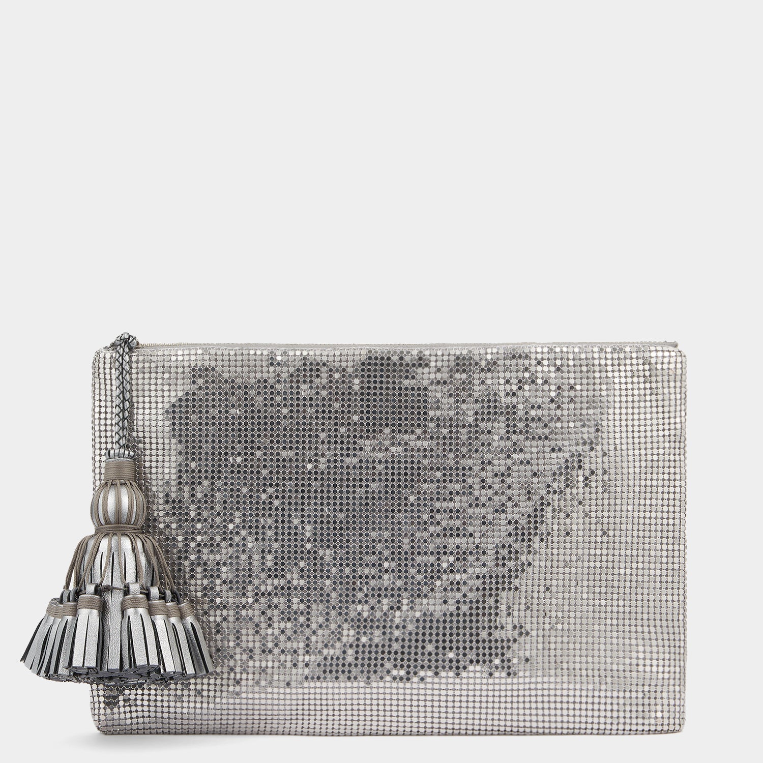 Georgiana Clutch -

                  
                    Metal Mesh in Silver -
                  

                  Anya Hindmarch UK
