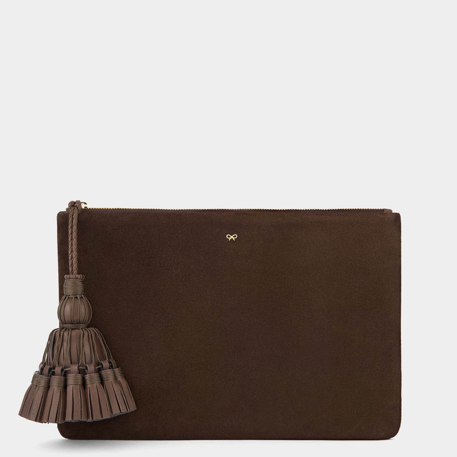 Georgiana Clutch -

                  
                    Suede in Truffle -
                  

                  Anya Hindmarch UK
