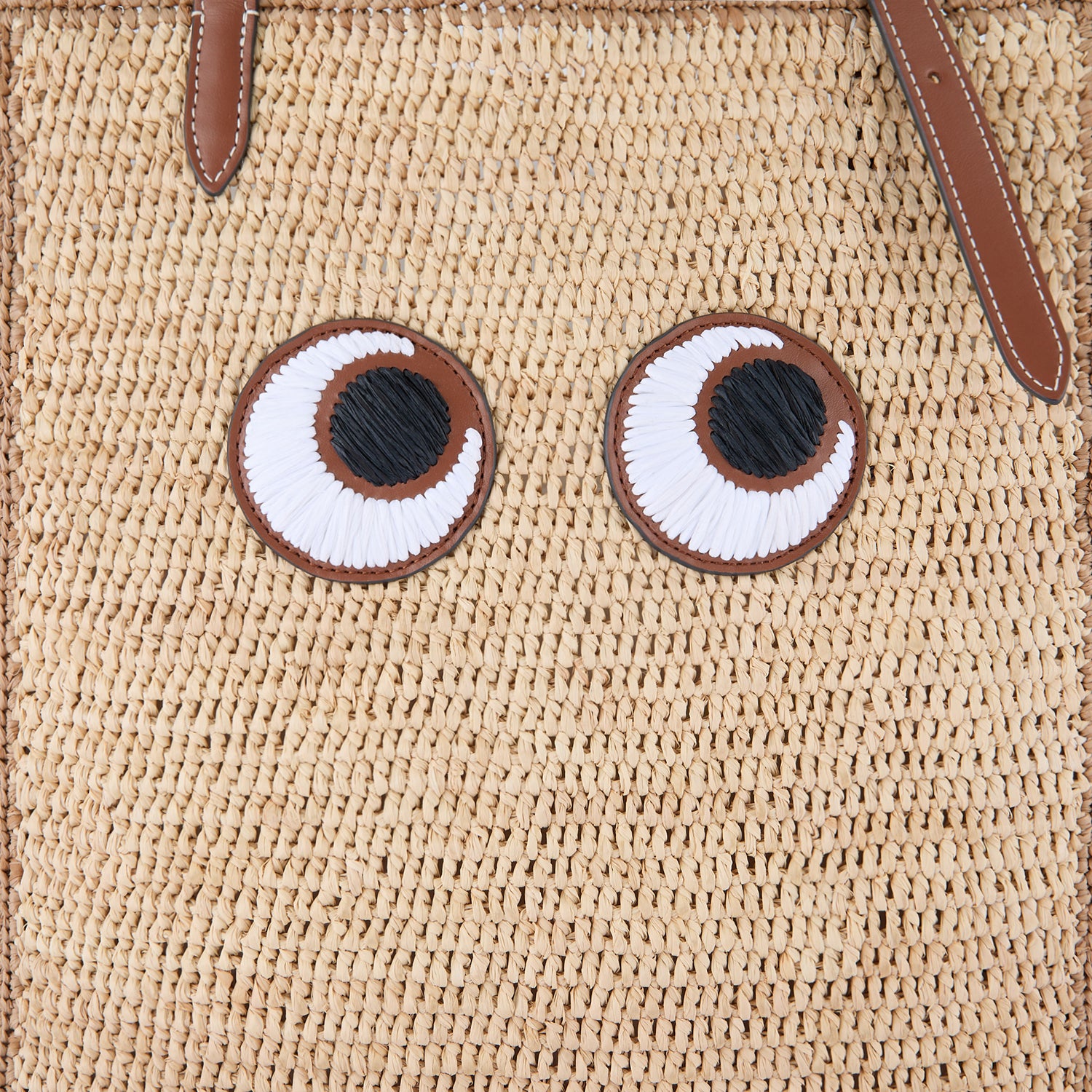 N/S Raffia Eyes Small Tote -

                  
                    Natural Raffia in Natural -
                  

                  Anya Hindmarch UK
