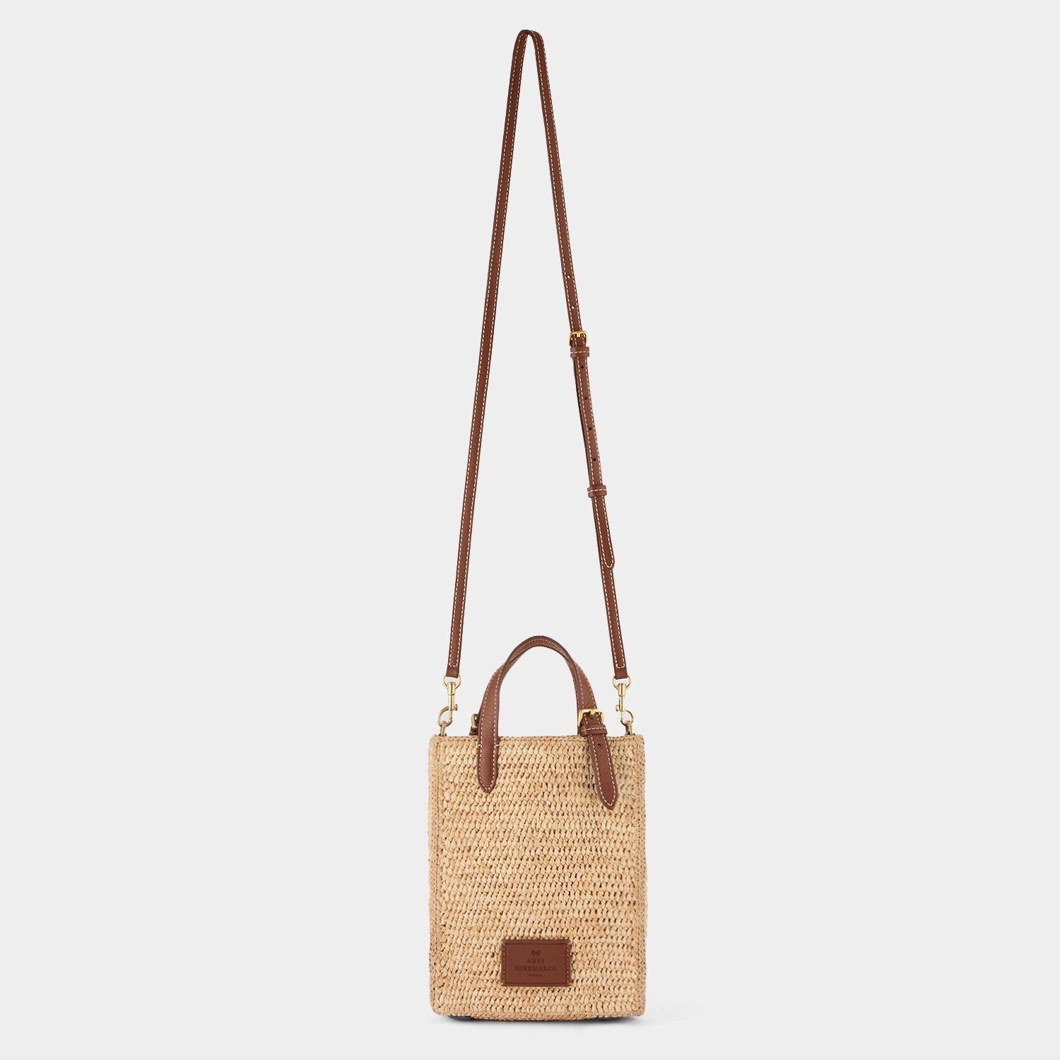 N/S Raffia Eyes Mini Cross-body Tote -

                  
                    Natural Raffia in Natural -
                  

                  Anya Hindmarch UK
