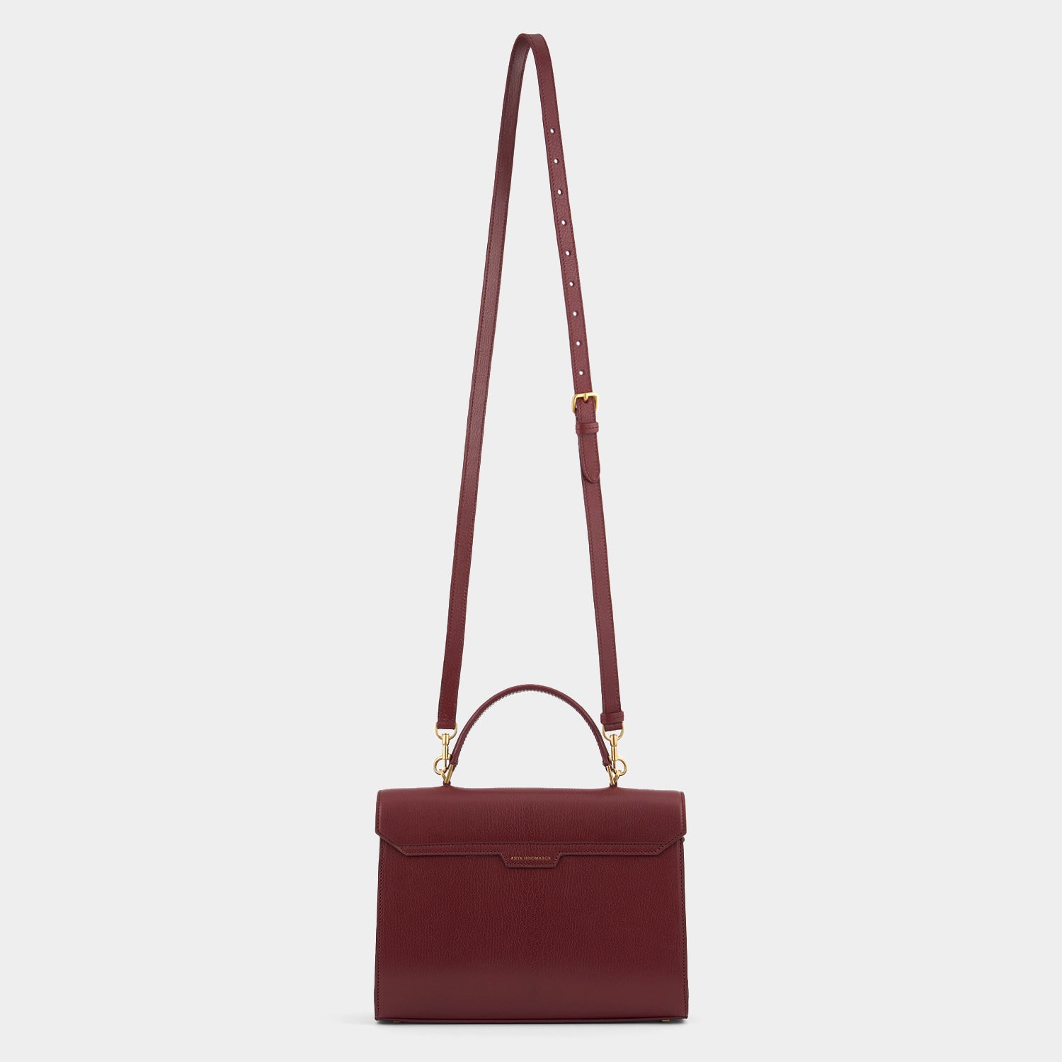 Mortimer Top Handle -

                  
                    Leather in Rosewood -
                  

                  Anya Hindmarch UK
