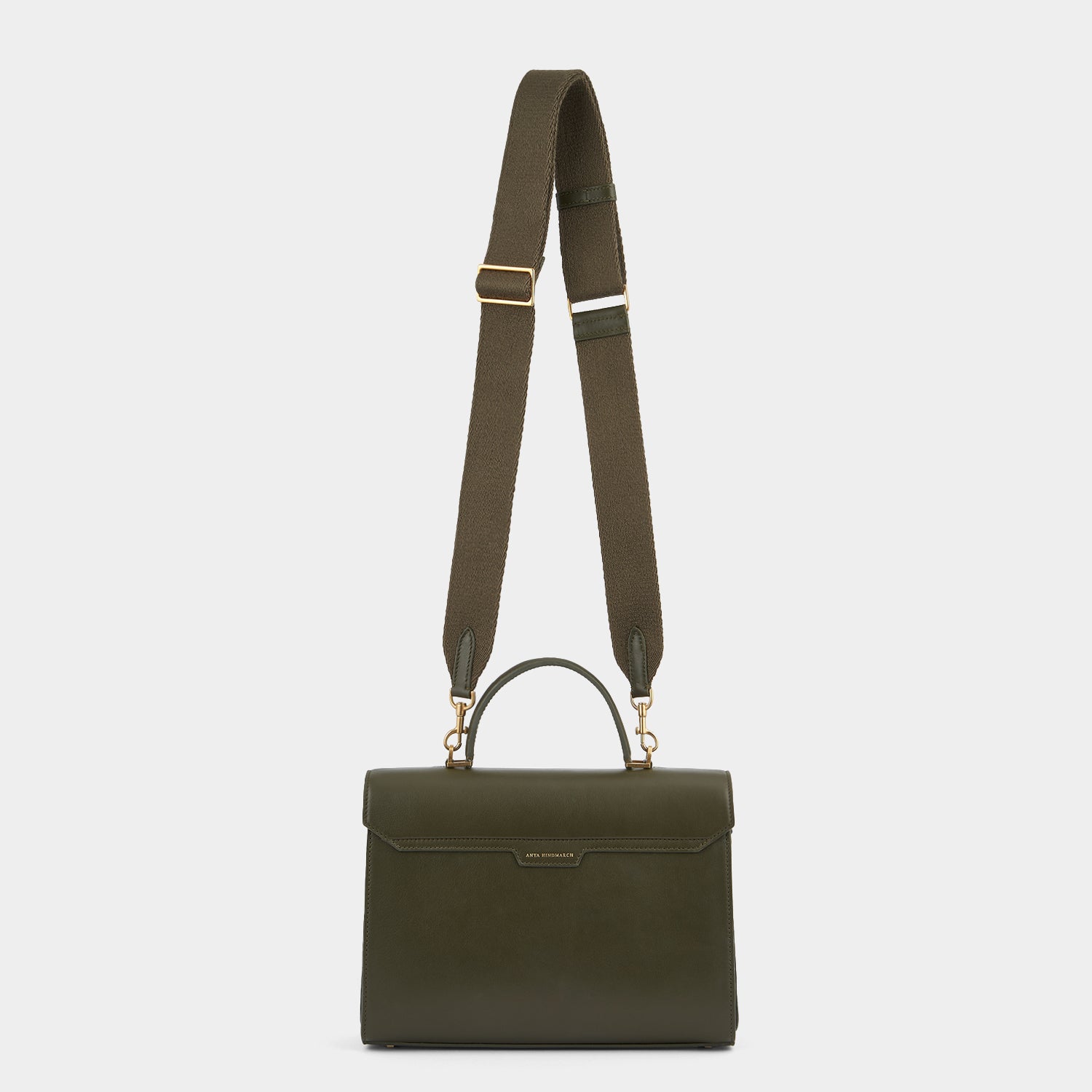 Mortimer Top Handle -

                  
                    Leather in Khaki -
                  

                  Anya Hindmarch UK
