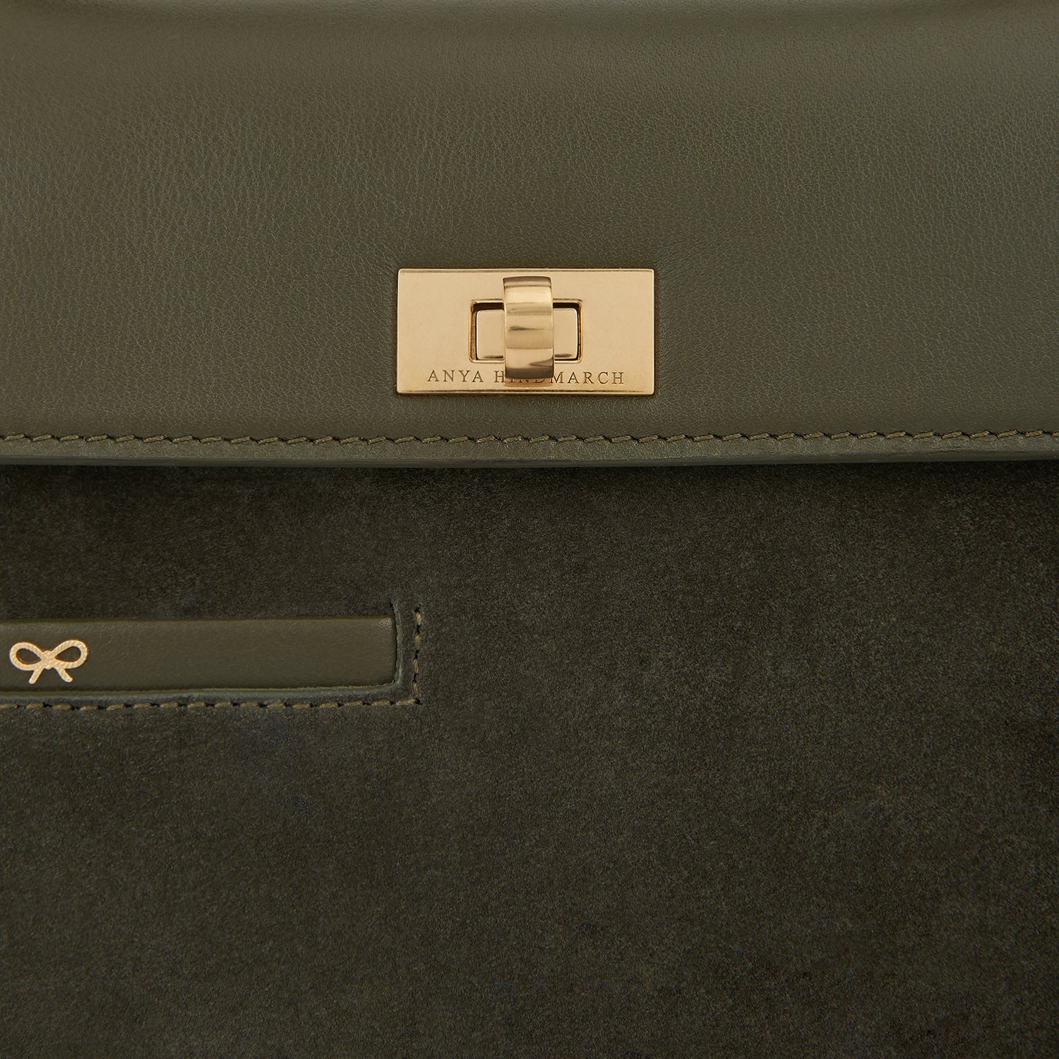 Mortimer Top Handle -

                  
                    Leather in Khaki -
                  

                  Anya Hindmarch UK
