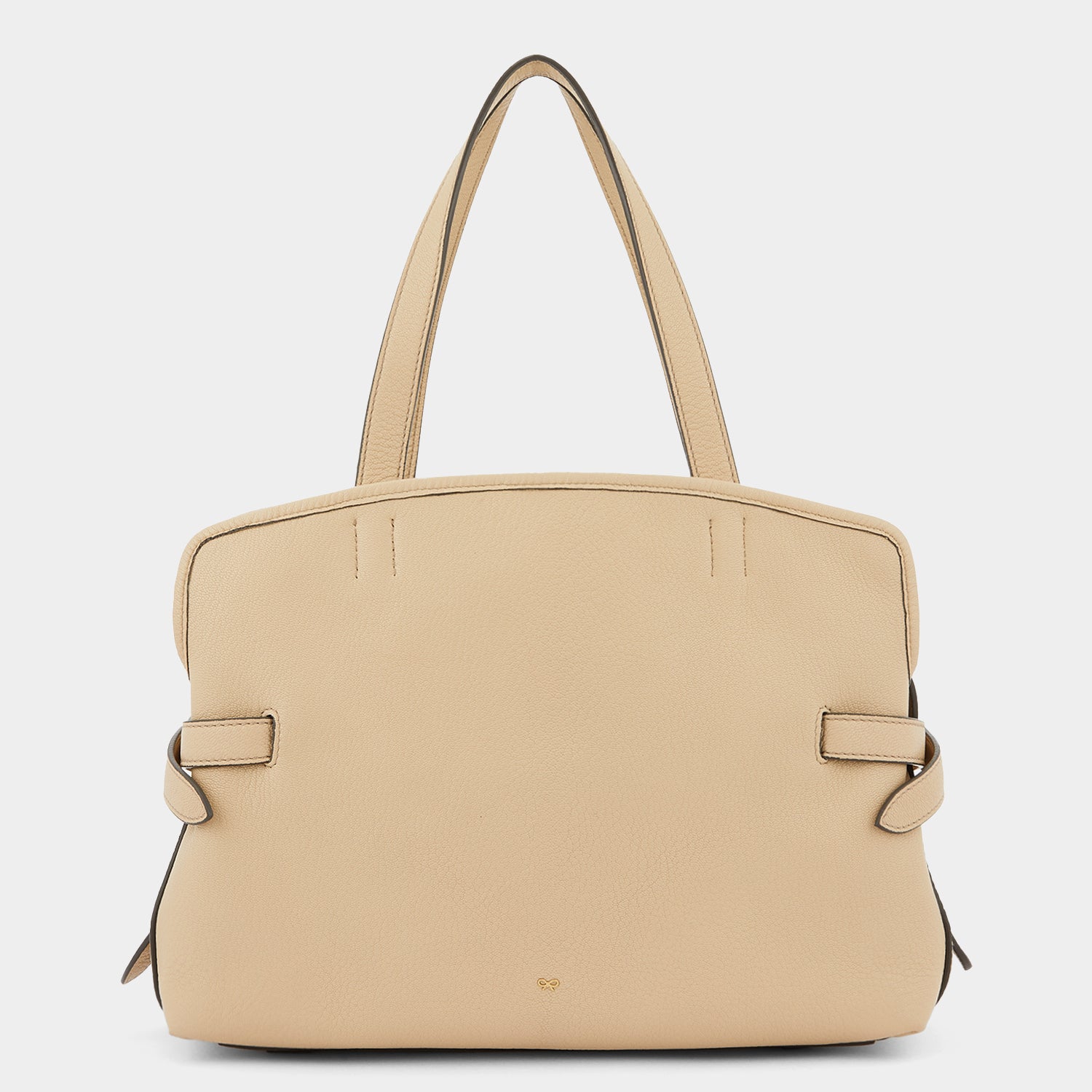 Wilson Shoulder Bag -

                  
                    Grain Leather in Buff -
                  

                  Anya Hindmarch UK
