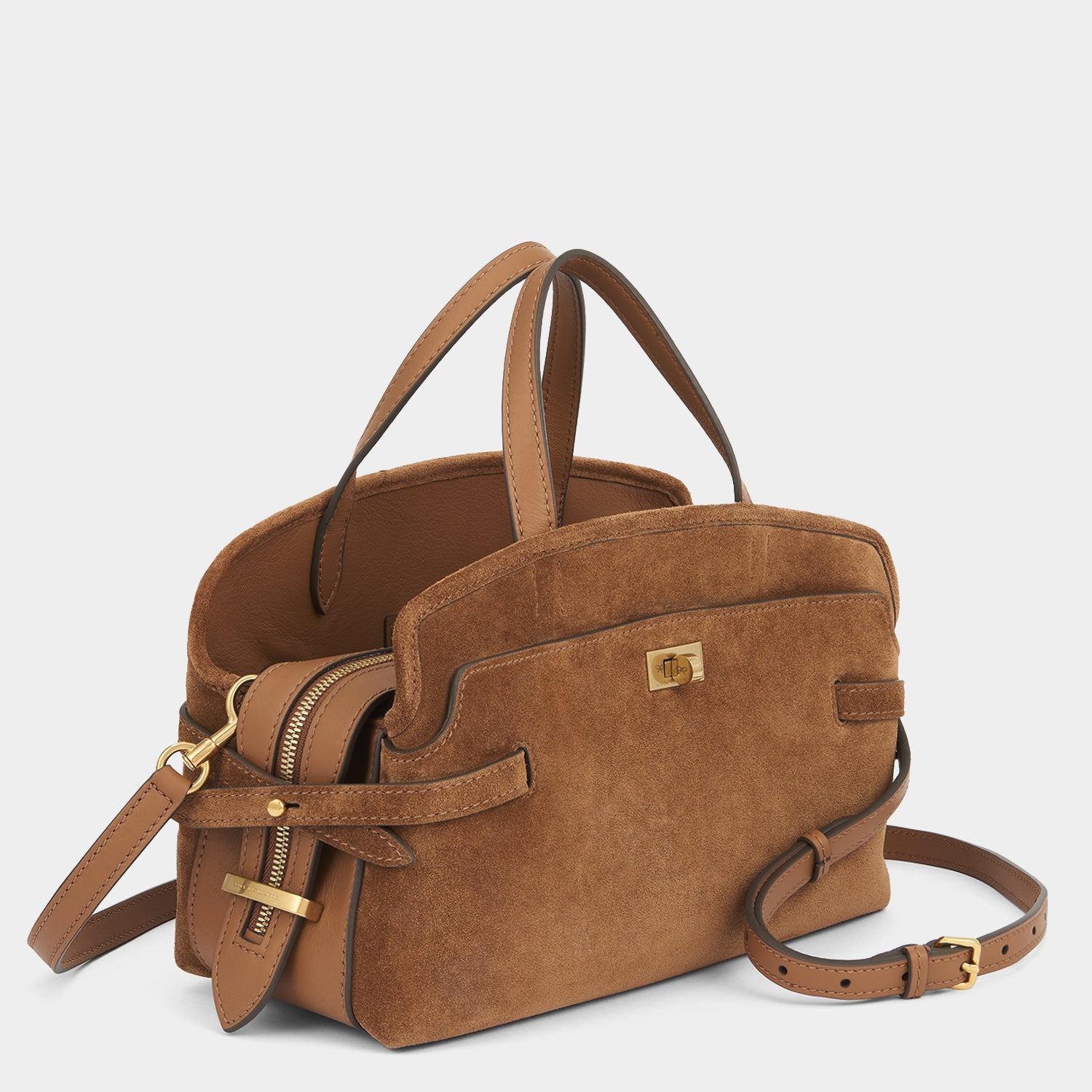 Small Wilson -

                  
                    Suede in Pecan -
                  

                  Anya Hindmarch UK
