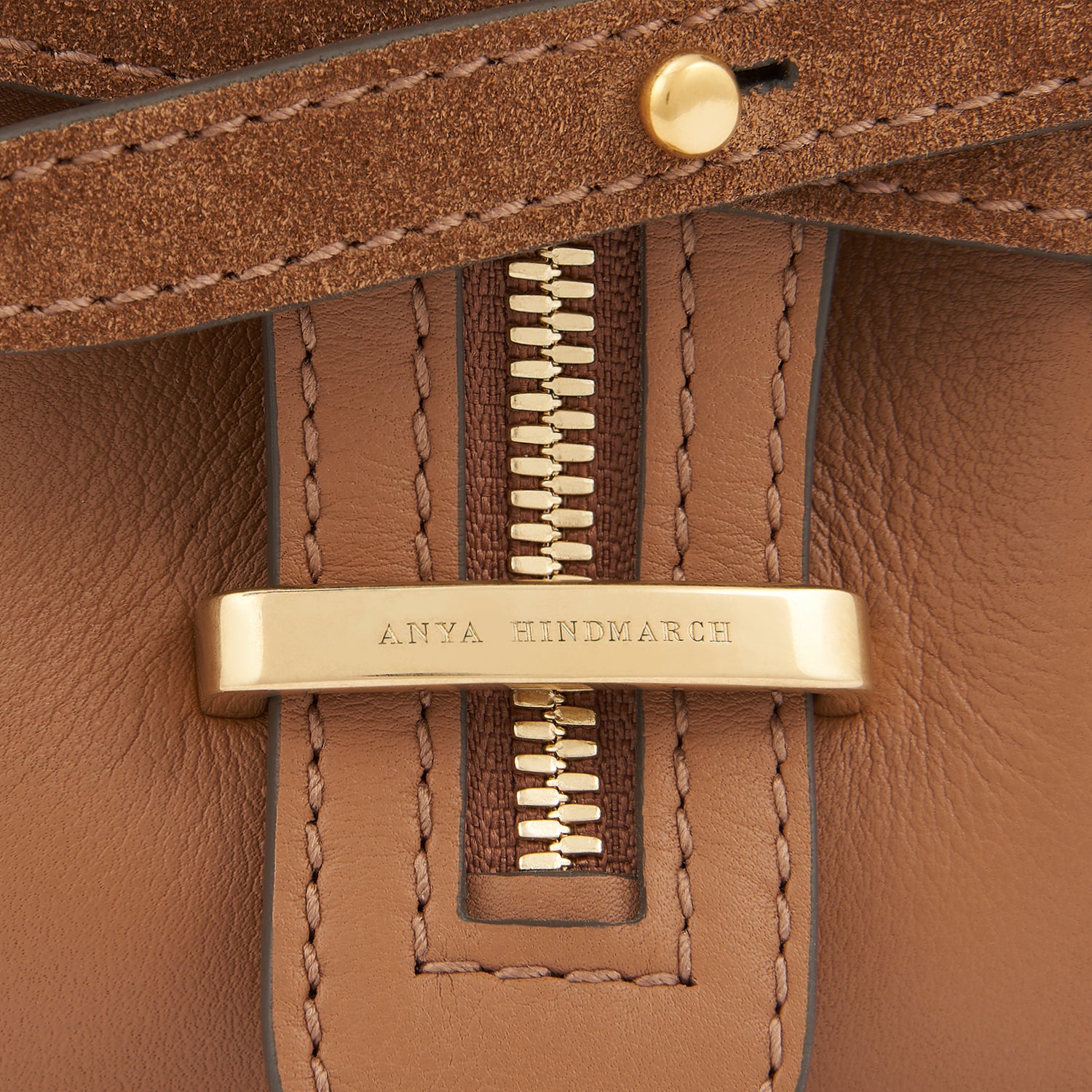 Small Wilson -

                  
                    Suede in Pecan -
                  

                  Anya Hindmarch UK
