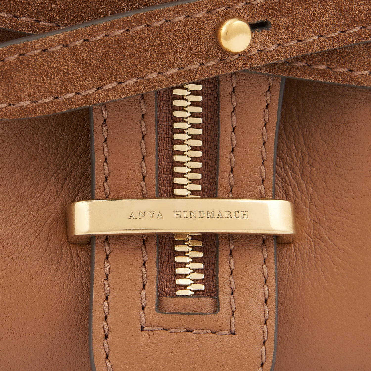 Wilson Cross-body -

                  
                    Suede in Pecan -
                  

                  Anya Hindmarch UK
