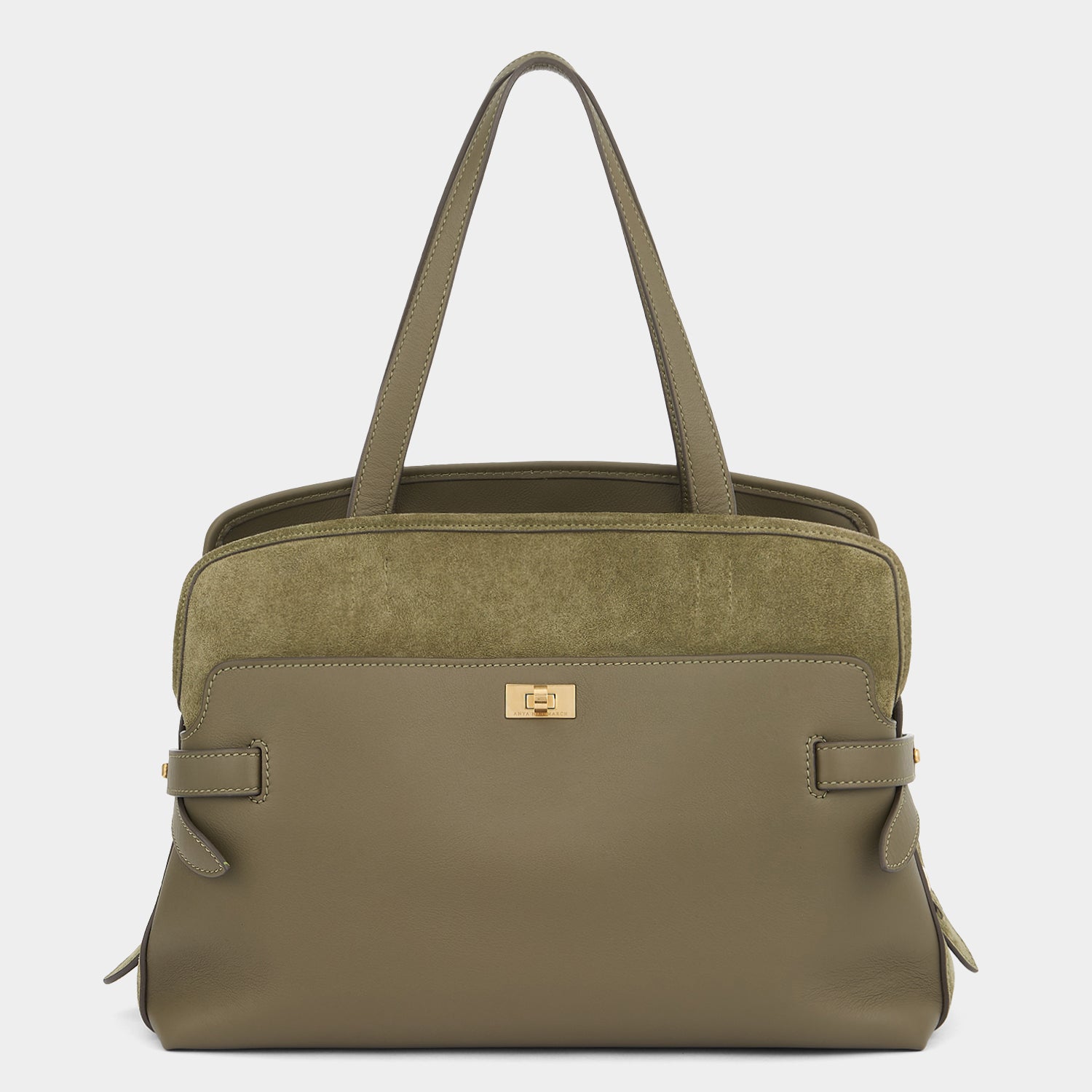 Wilson Shoulder Bag -

                  
                    Calf Leather in Fern -
                  

                  Anya Hindmarch UK
