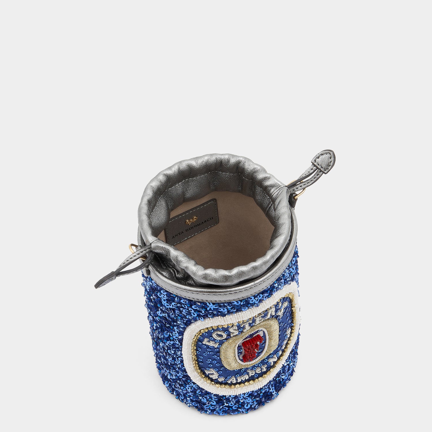 Anya Brands Foster's Mini Bucket -

                  
                    Sequins in Blueberry -
                  

                  Anya Hindmarch UK
