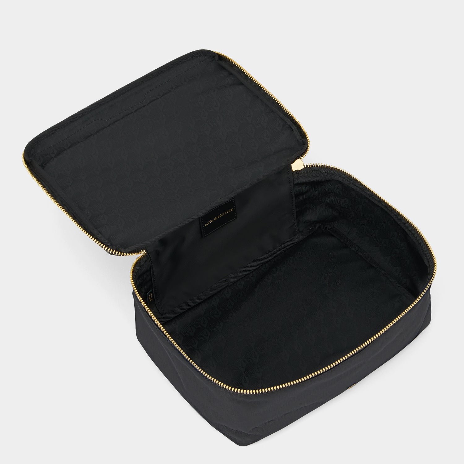 Logo Small Packing Cube -

                  
                    Recycled Nylon in Black -
                  

                  Anya Hindmarch UK
