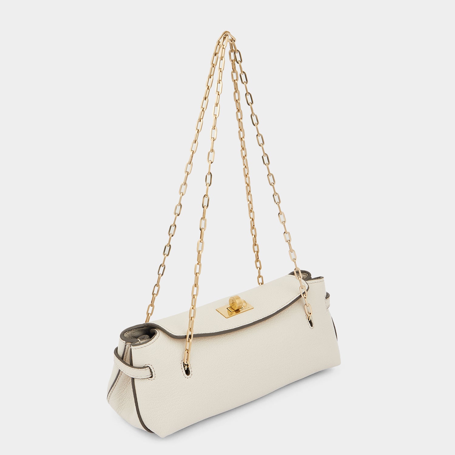 Waverley Shoulder Bag -

                  
                    Capra Leather in Chalk -
                  

                  Anya Hindmarch UK
