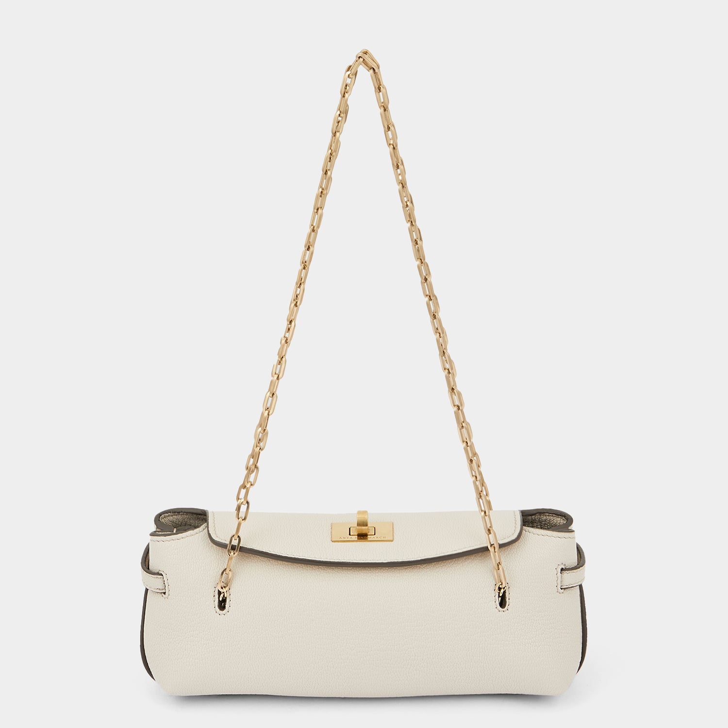 Waverley -

                  
                    Capra Leather in Chalk -
                  

                  Anya Hindmarch UK
