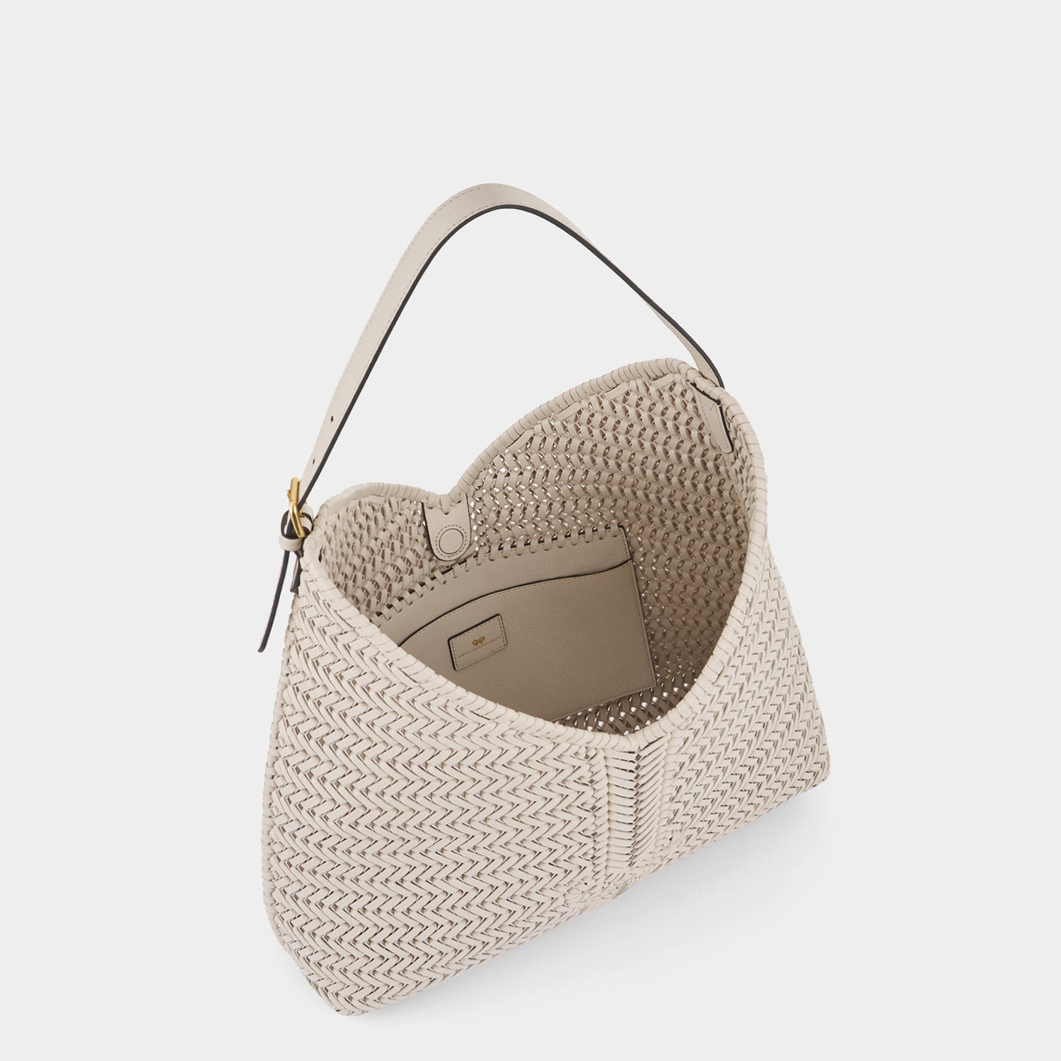 Neeson Tassel Hobo Bag -

                  
                    Capra Leather in Chalk -
                  

                  Anya Hindmarch UK
