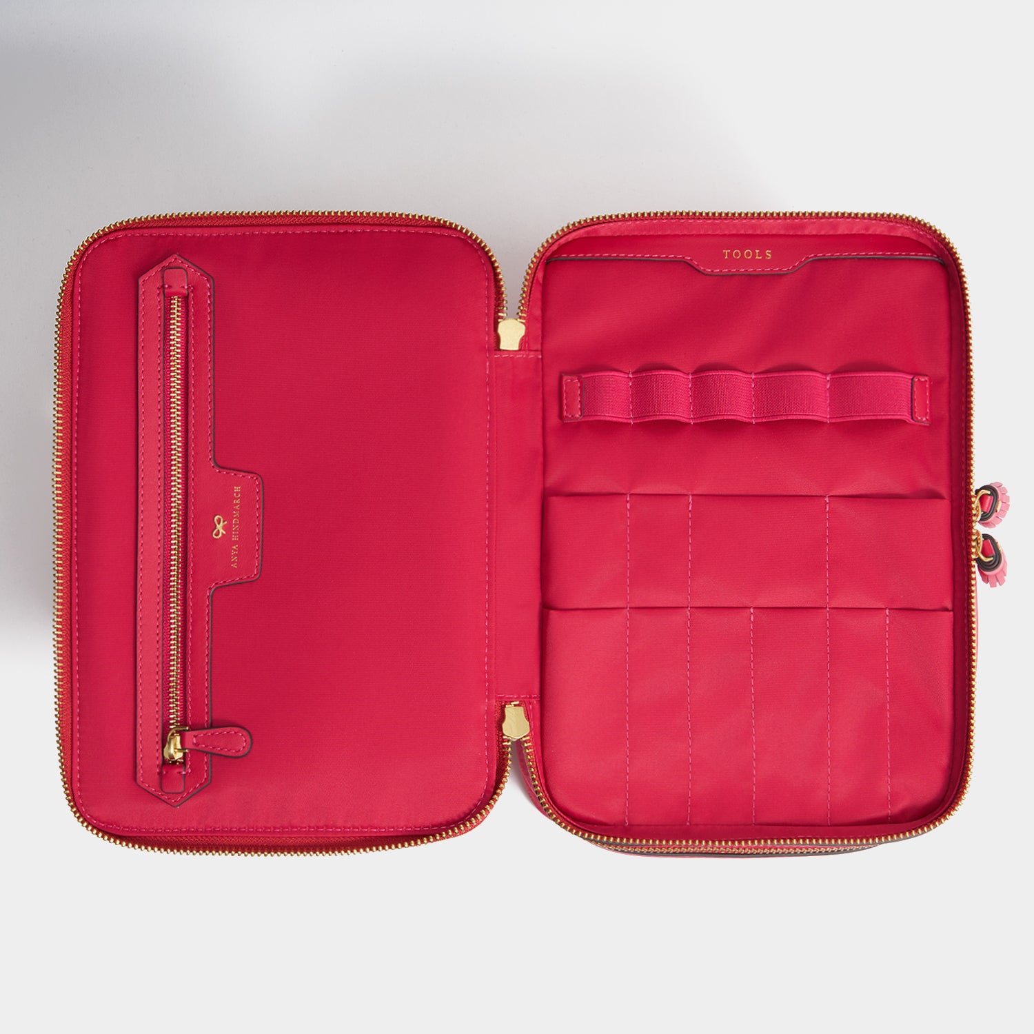 Logo Vanity Kit -

          
            Recycled Nylon in Magenta -
          

          Anya Hindmarch UK
