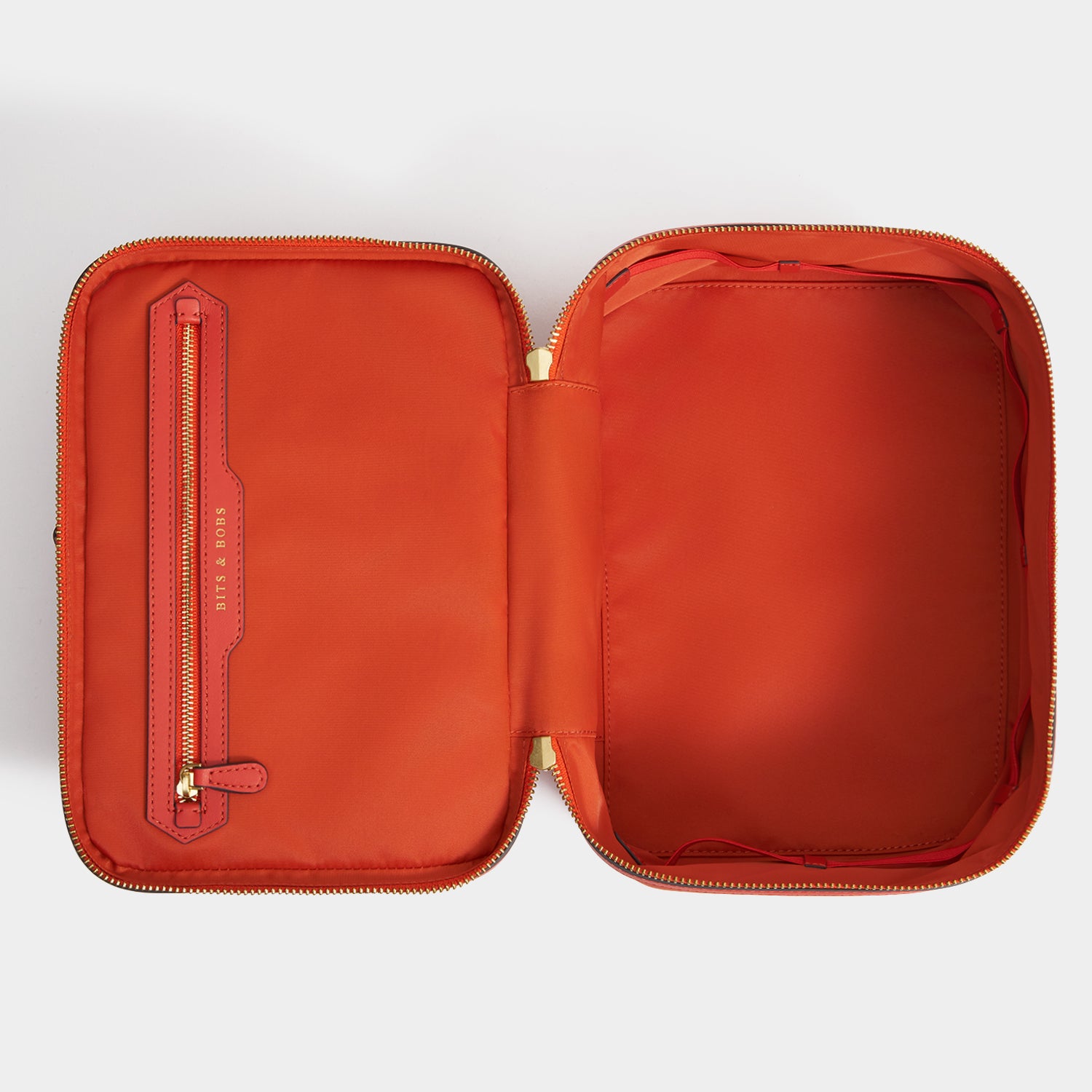 Logo Vanity Kit -

          
            Jacquard Nylon in Burnt Sienna -
          

          Anya Hindmarch UK
