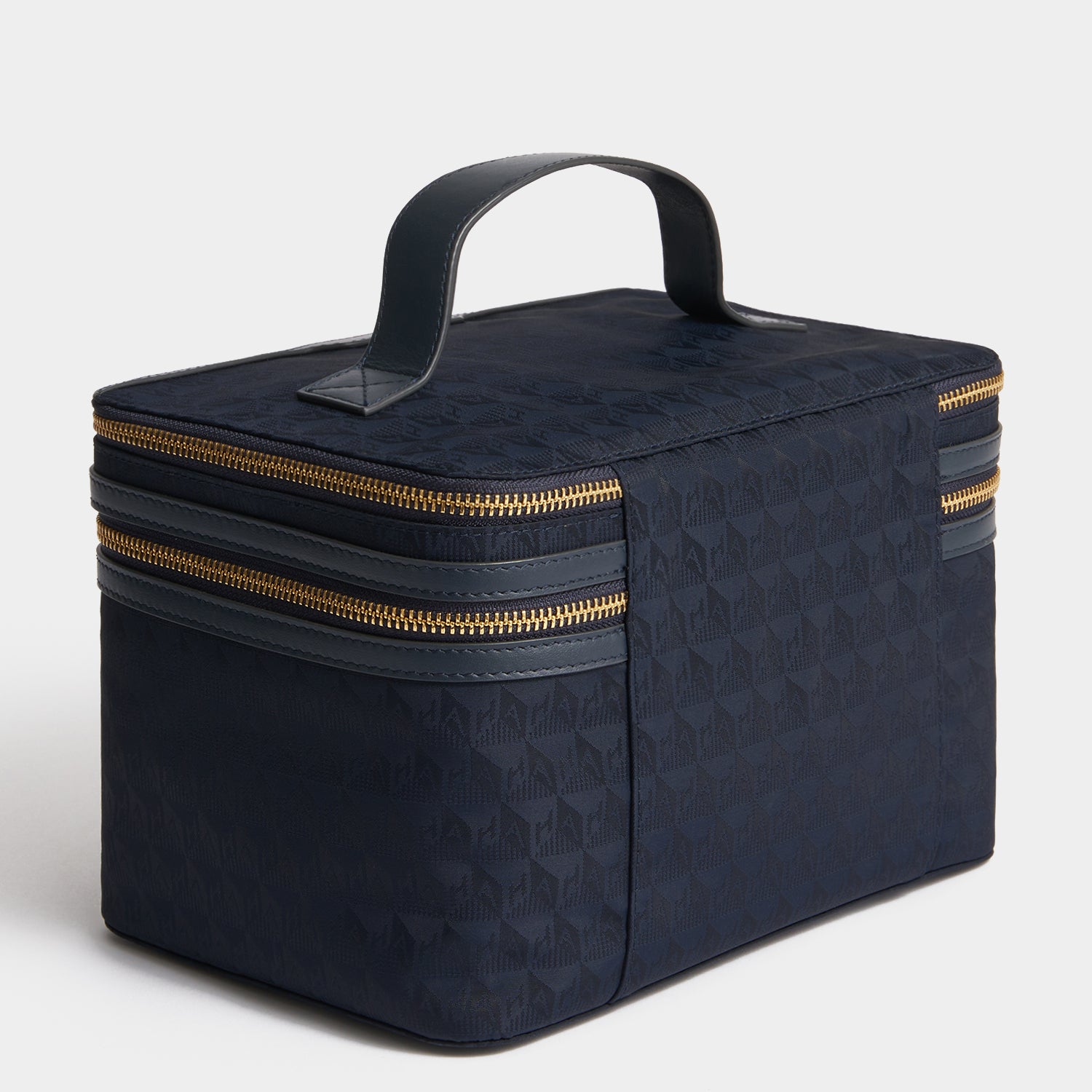 Logo Vanity Kit -

          
            Recycled Nylon in New Marine -
          

          Anya Hindmarch UK
