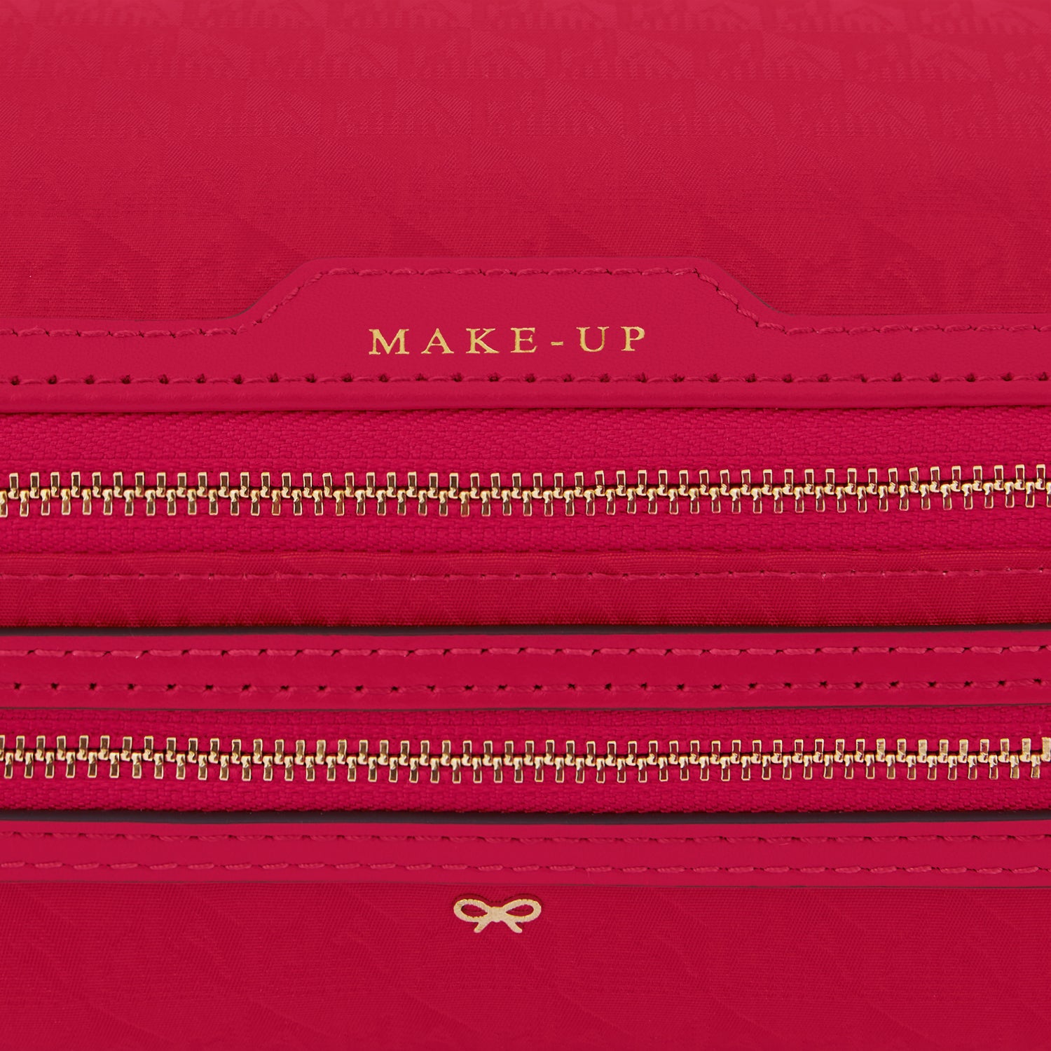 Logo Make-Up Pouch -

                  
                    Jacquard Nylon Up in Magenta -
                  

                  Anya Hindmarch UK
