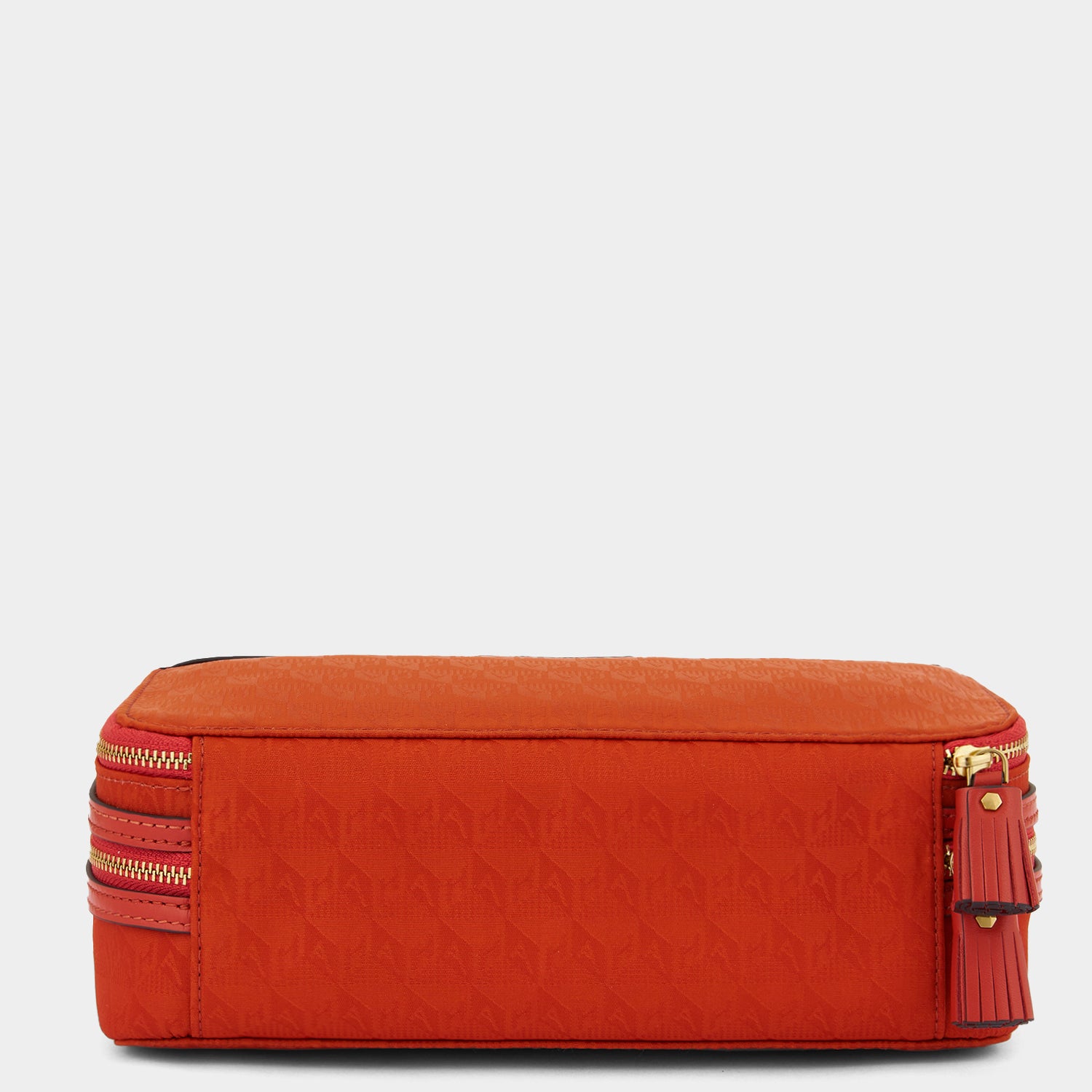 Logo Make-Up Pouch -

                  
                    Jacquard Nylon in Burnt Sienna -
                  

                  Anya Hindmarch UK
