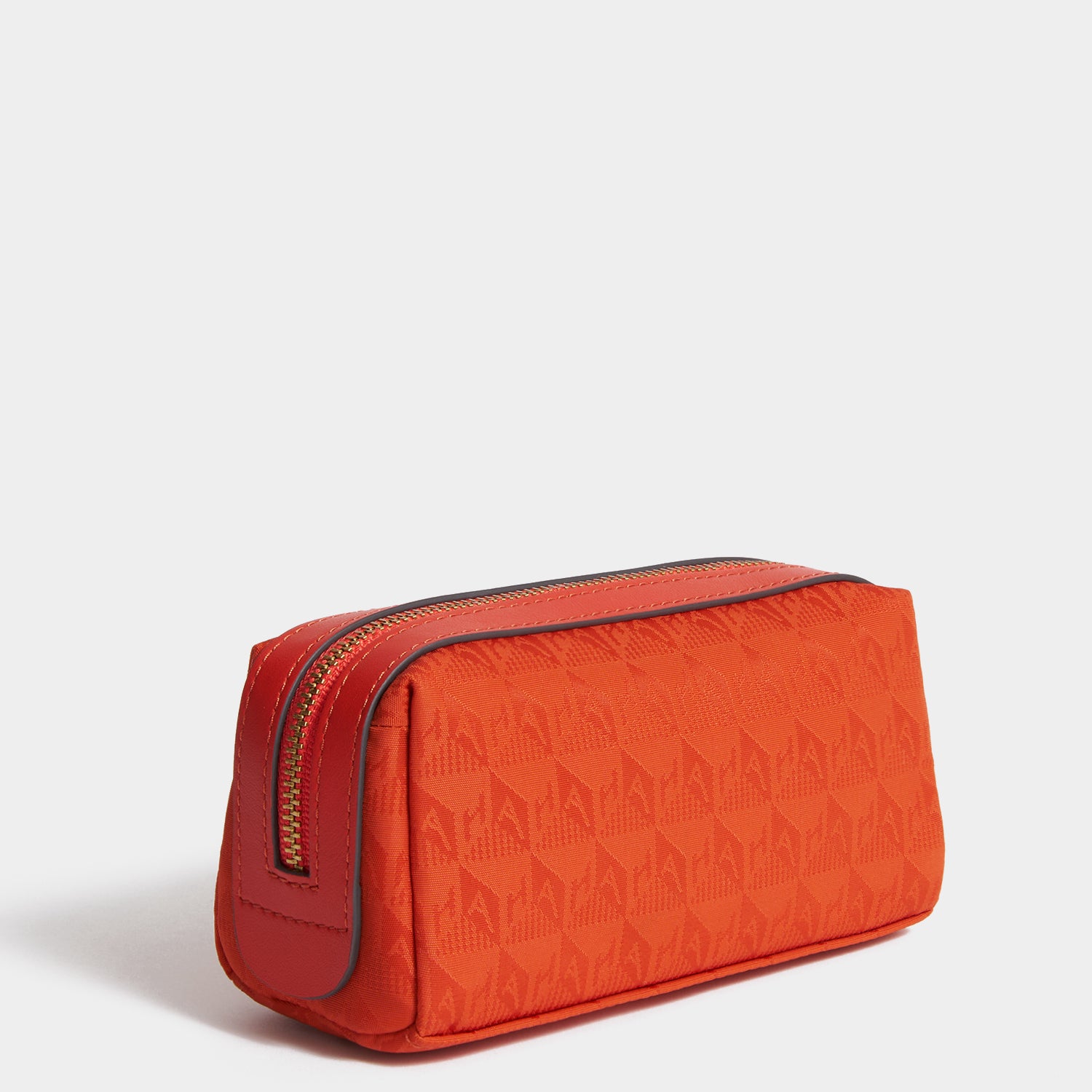 Logo Girlie Stuff Pouch -

          
            Jacquard Nylon in Burnt Sienna -
          

          Anya Hindmarch UK
