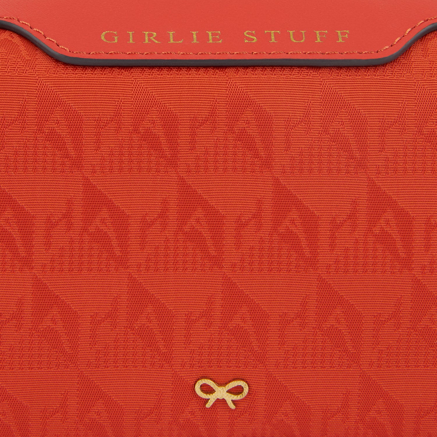Logo Girlie Stuff Pouch | Anya Hindmarch UK
