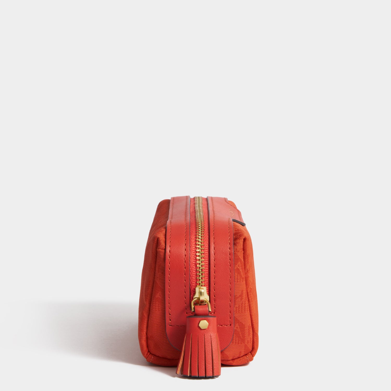 Logo Girlie Stuff Pouch -

          
            Jacquard Nylon in Burnt Sienna -
          

          Anya Hindmarch UK
